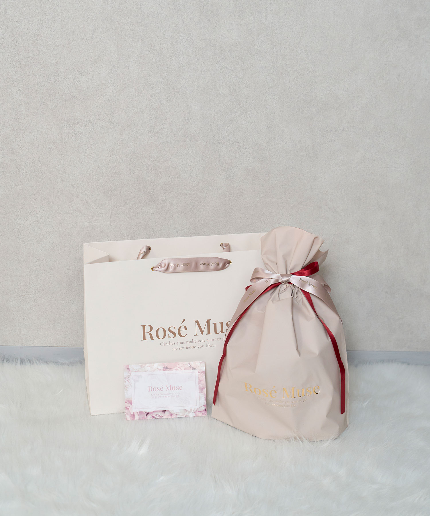 【セルフラッピング】New Rosé MuseオリジナルギフトラッピングSET