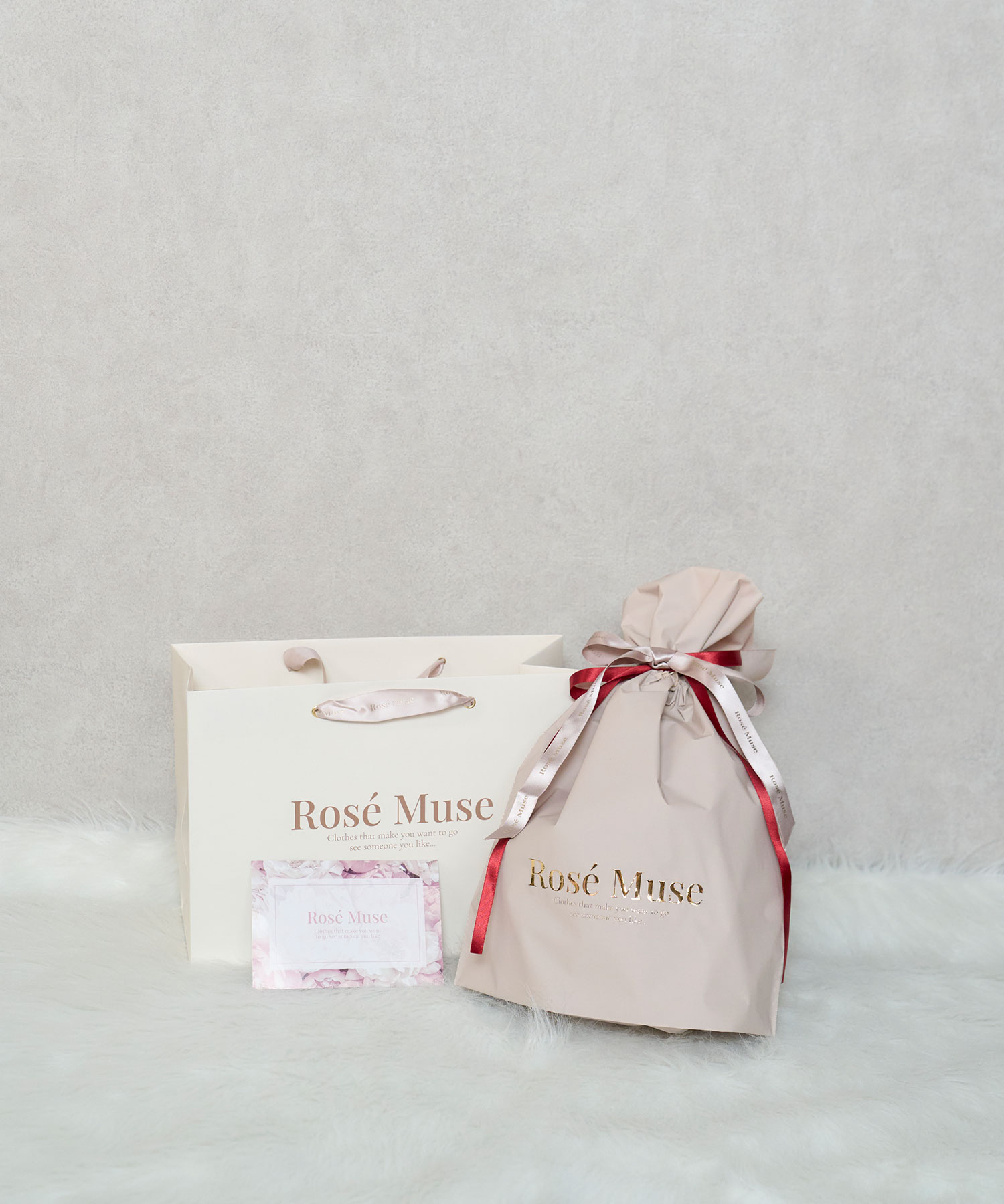 【セルフラッピング】New Rosé MuseオリジナルギフトラッピングSET