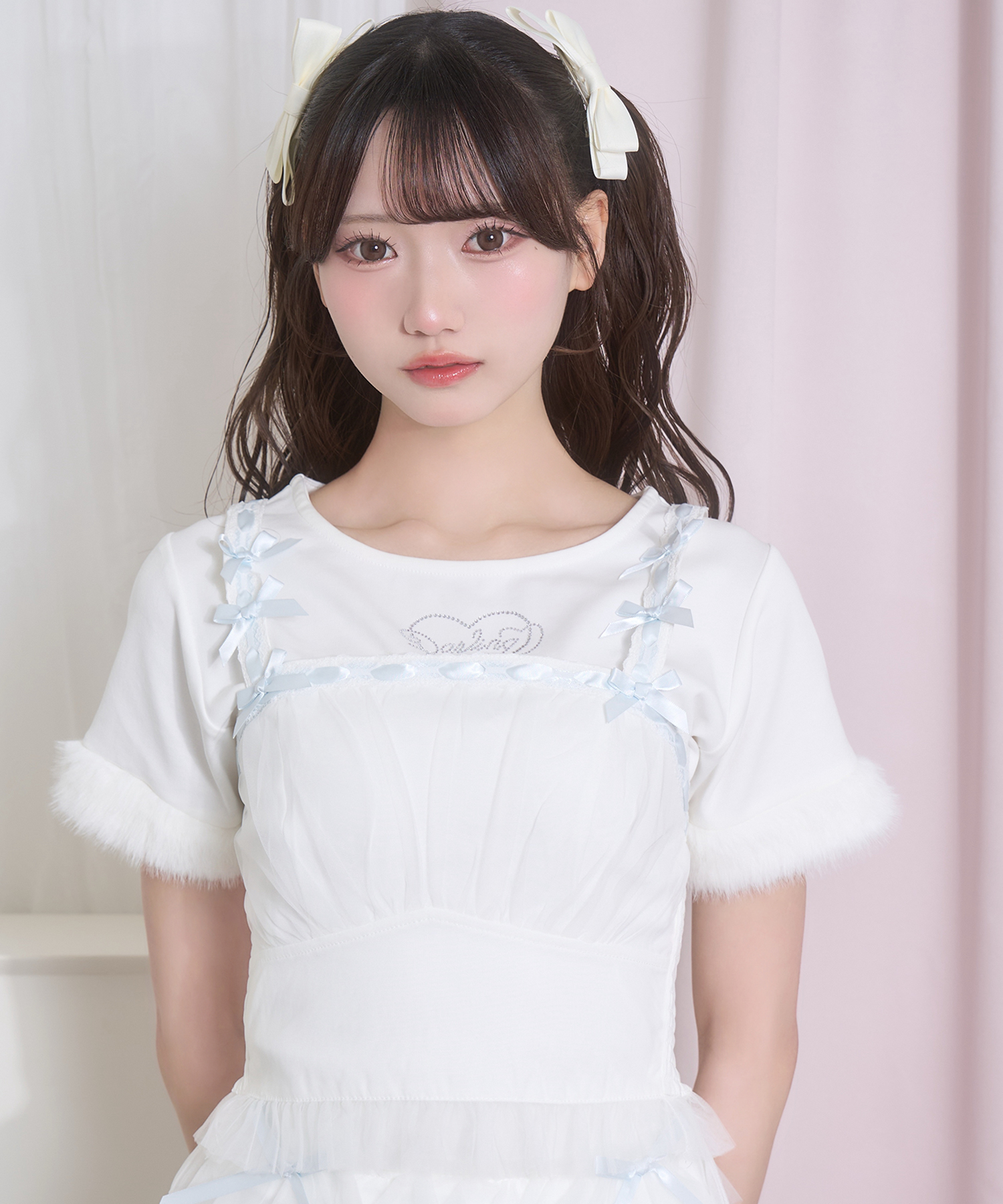 チュールリボンビスチェセット