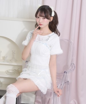 チュールリボンビスチェセット