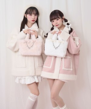 ダブルリボンエコファートートバッグ