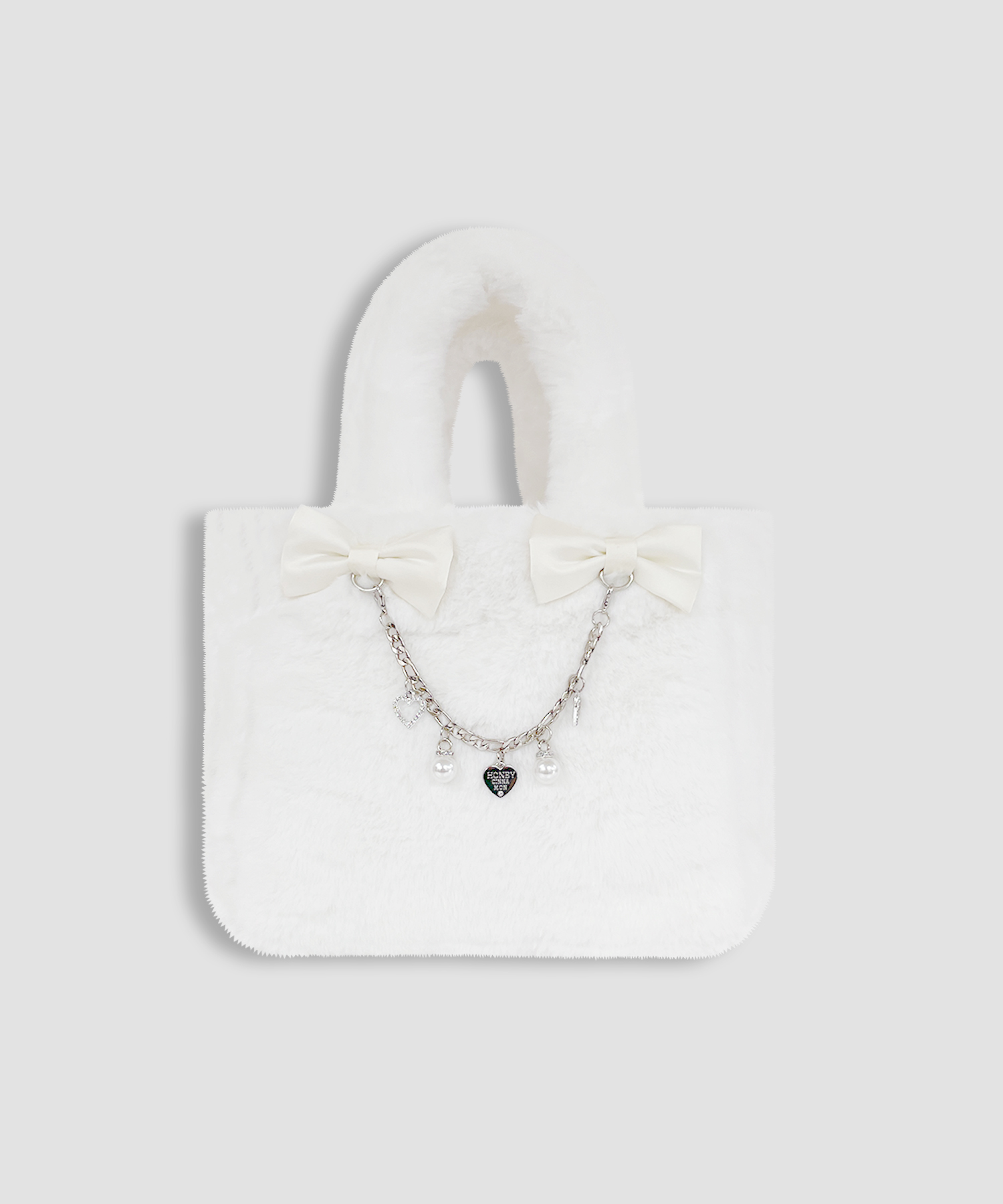 ダブルリボンエコファートートバッグ