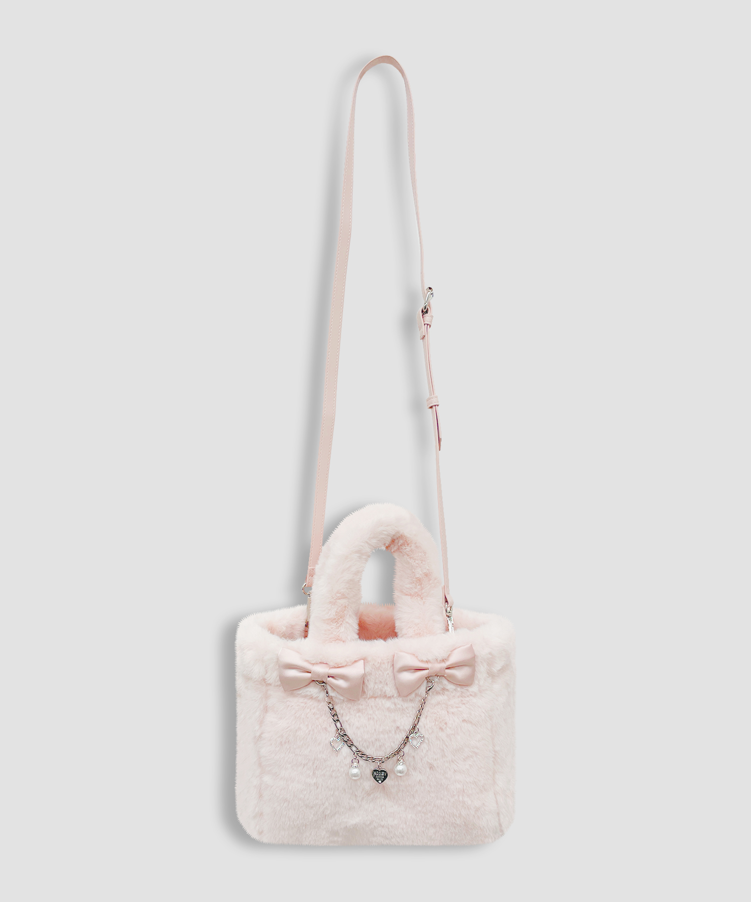 ダブルリボンエコファートートバッグ