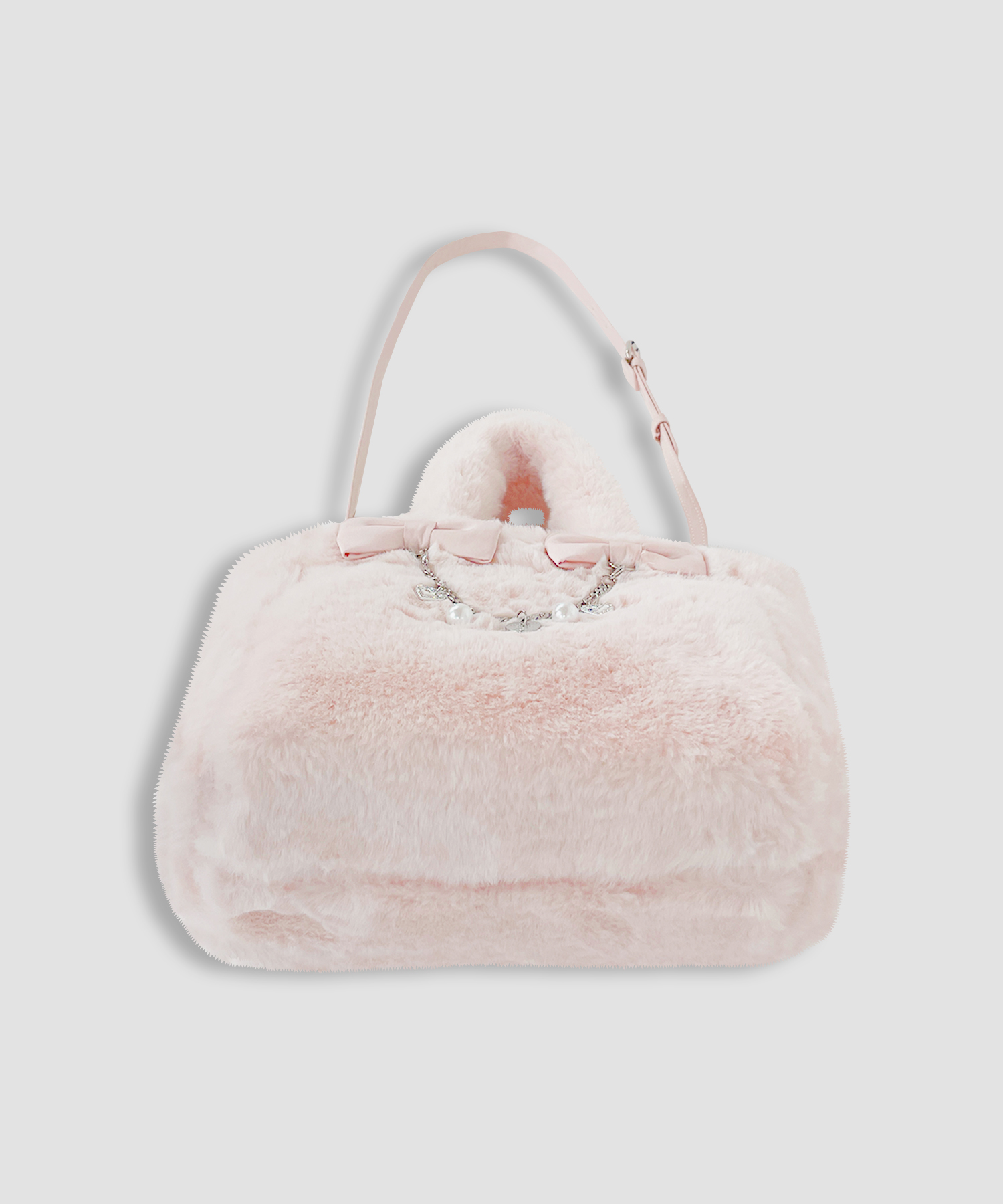 ダブルリボンエコファートートバッグ