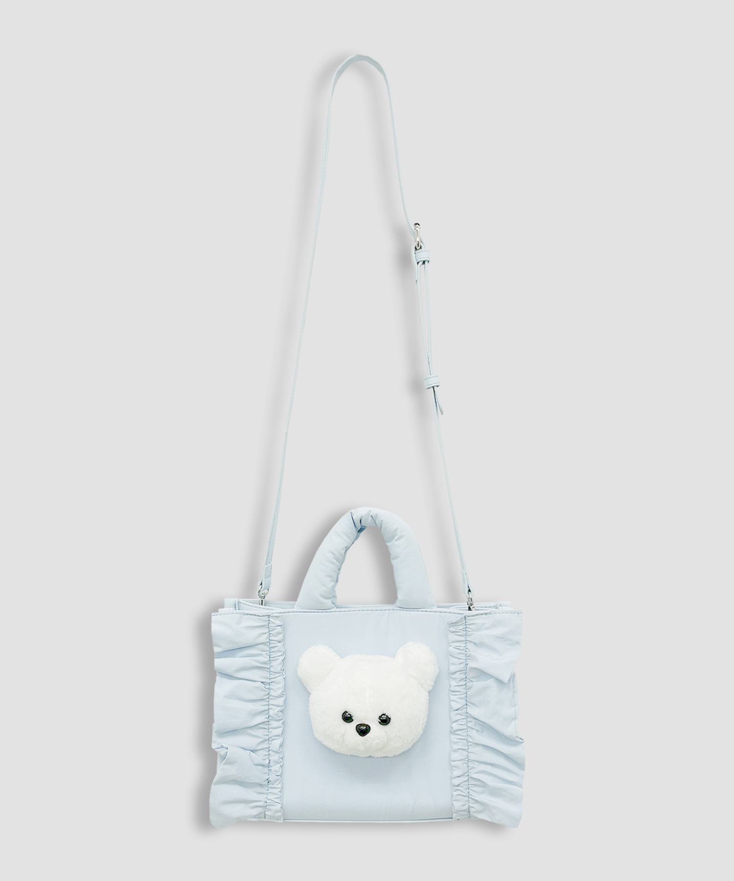 シナモンパッチフリルトートバッグ