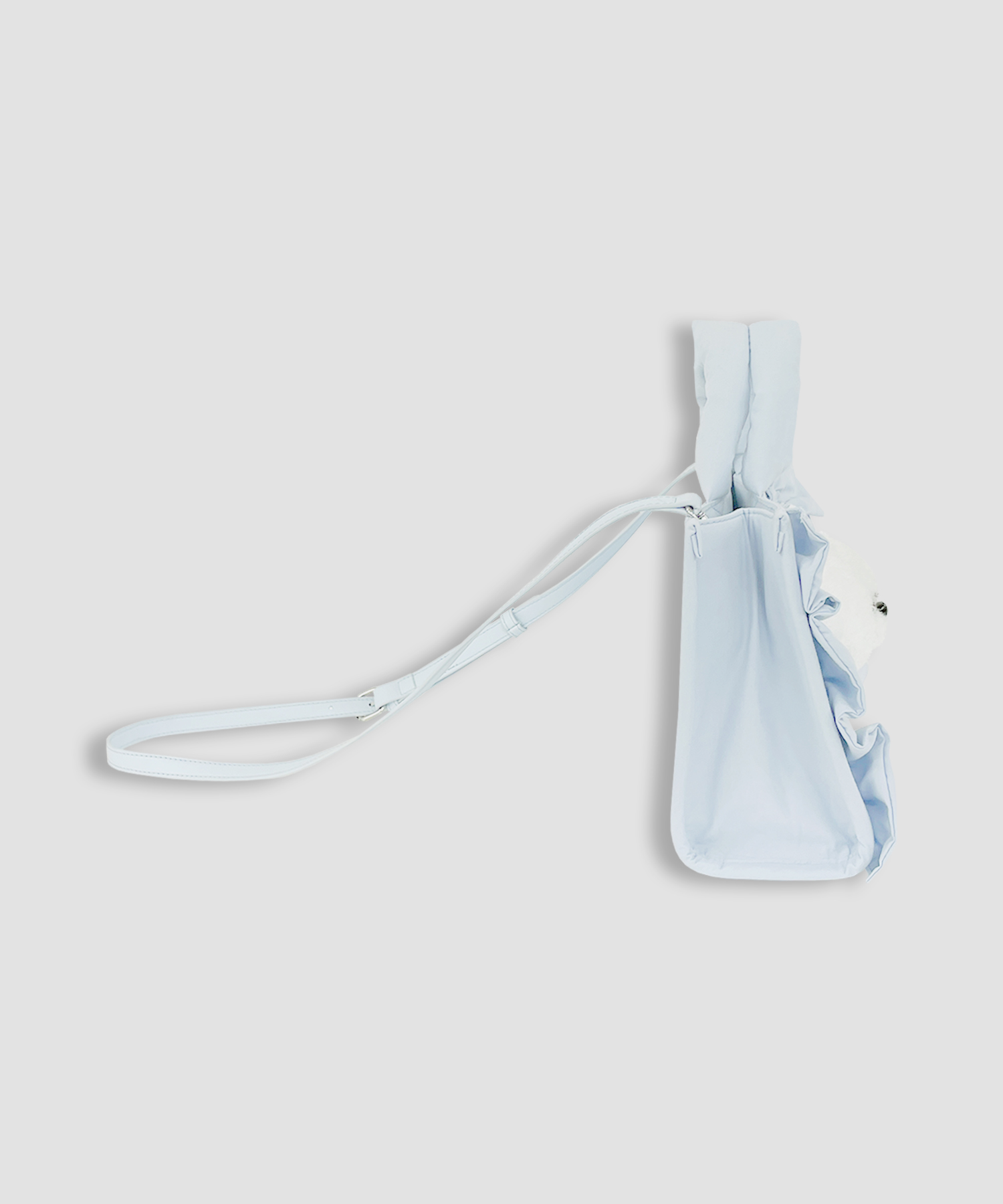 シナモンパッチフリルトートバッグ