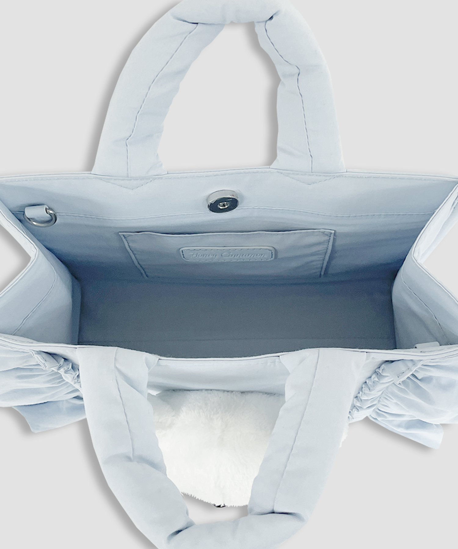 シナモンパッチフリルトートバッグ