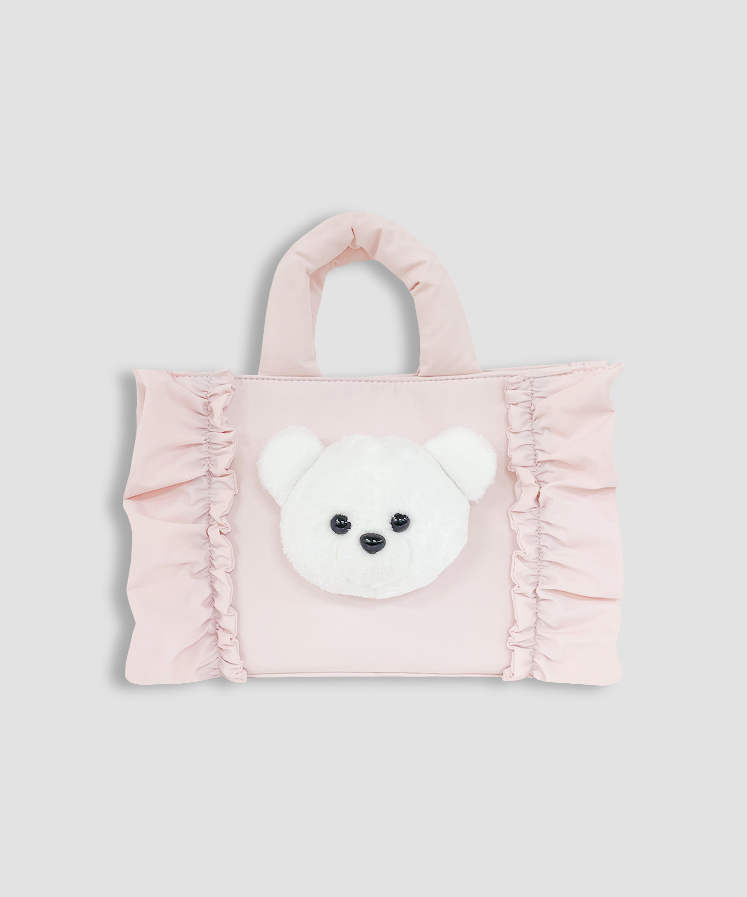 シナモンパッチフリルトートバッグ