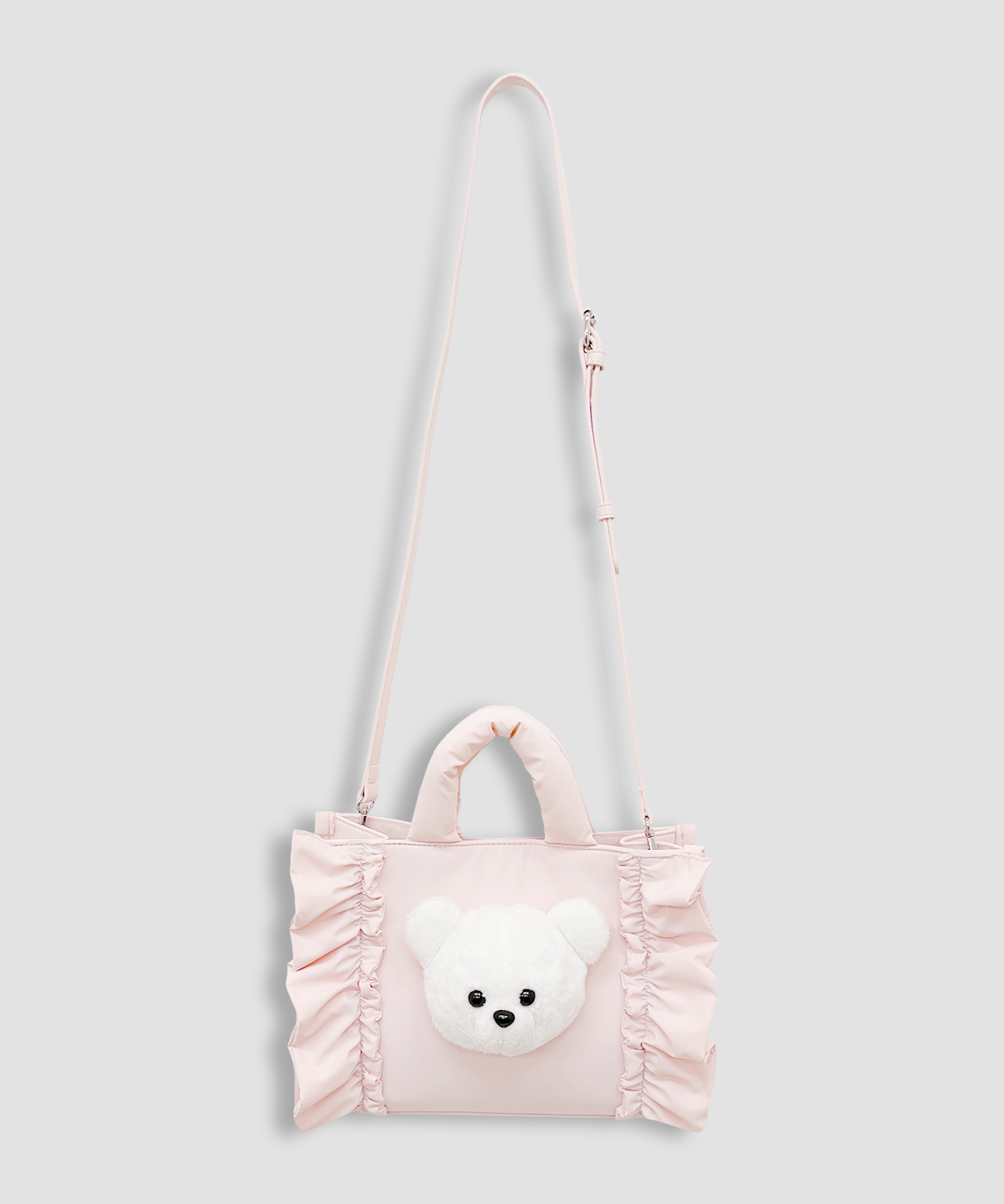 シナモンパッチフリルトートバッグ