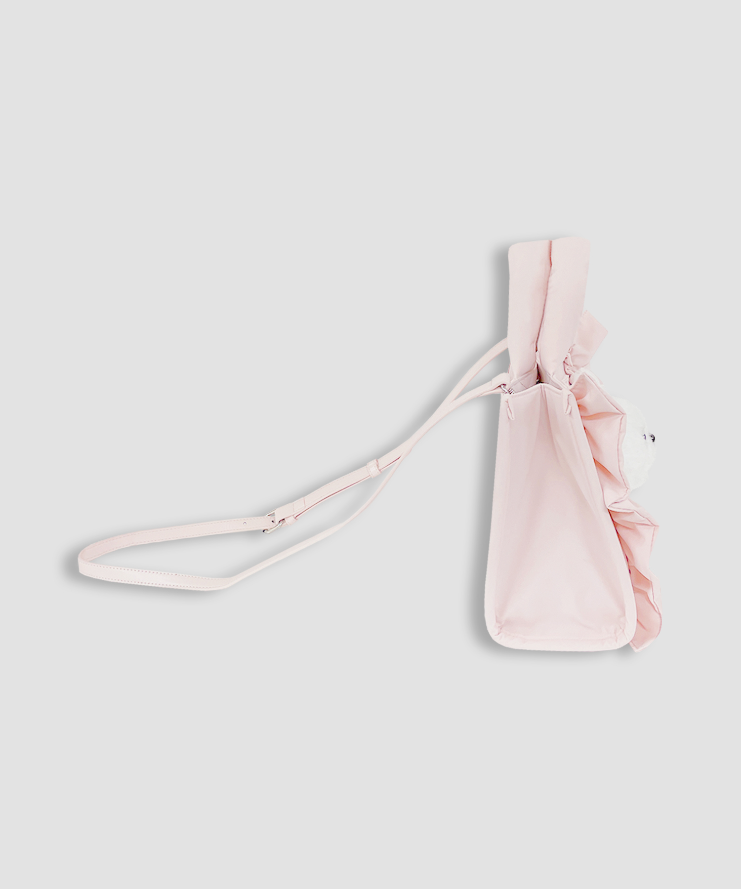 シナモンパッチフリルトートバッグ