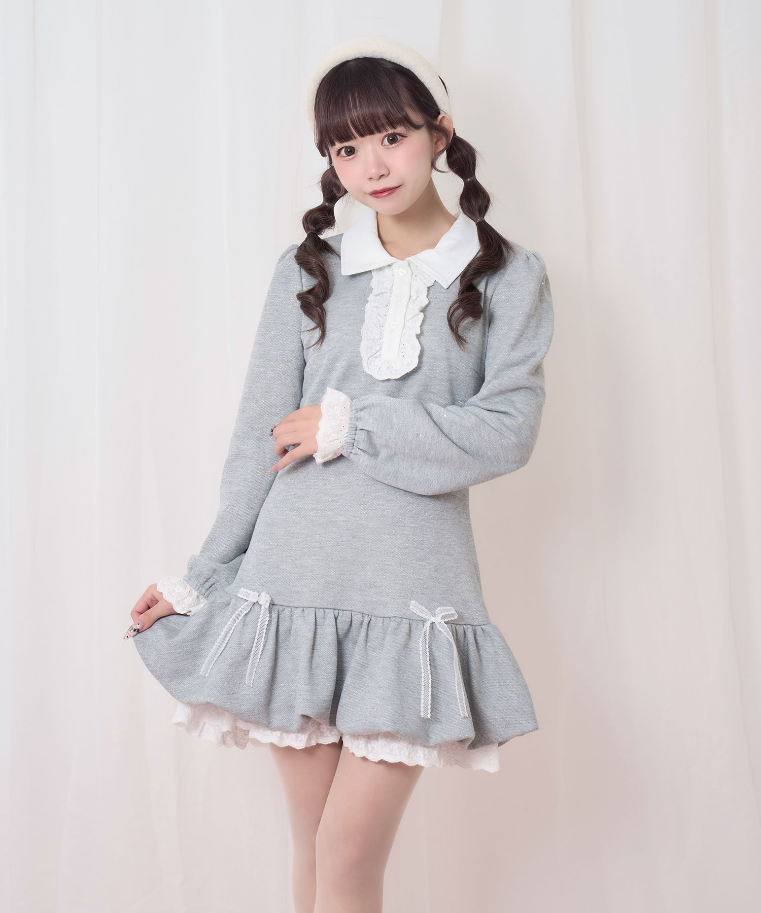 バルーンカットワンピース