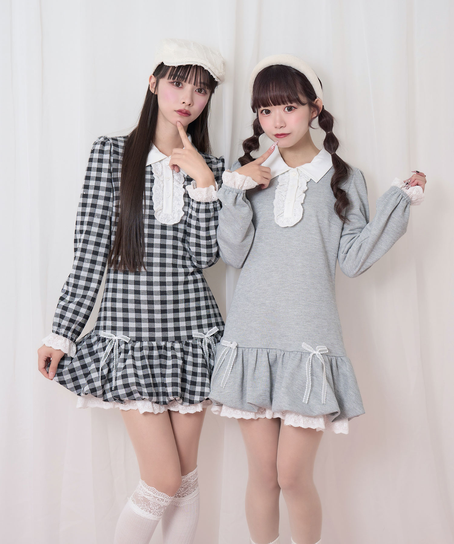 バルーンカットワンピース