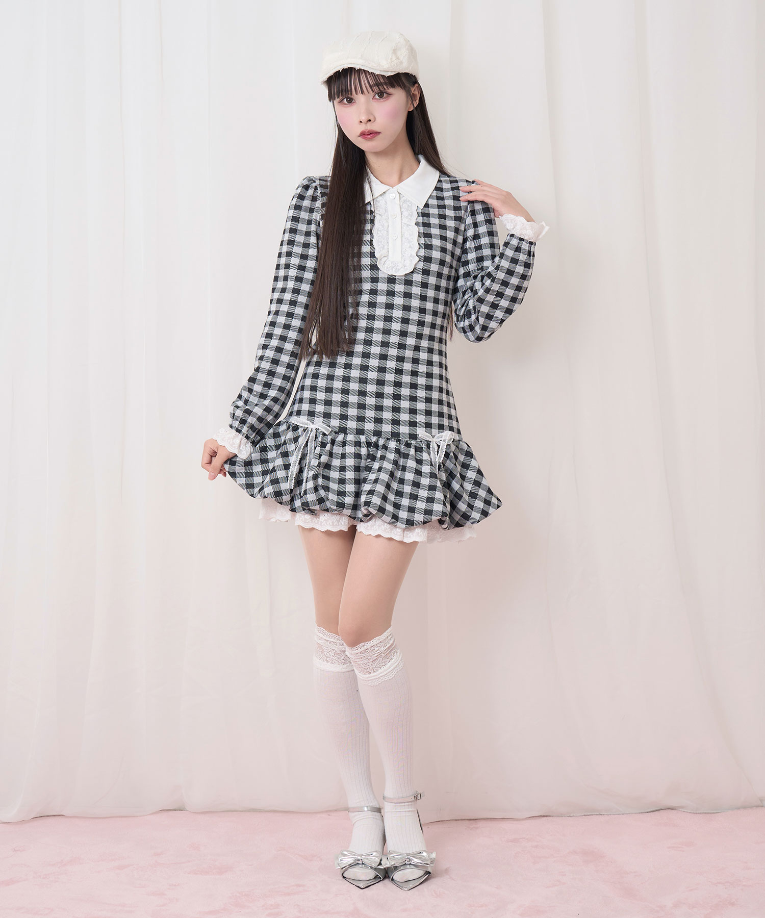 バルーンカットワンピース