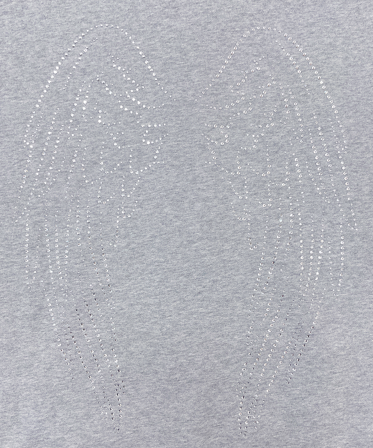 羽ビジュージップパーカー