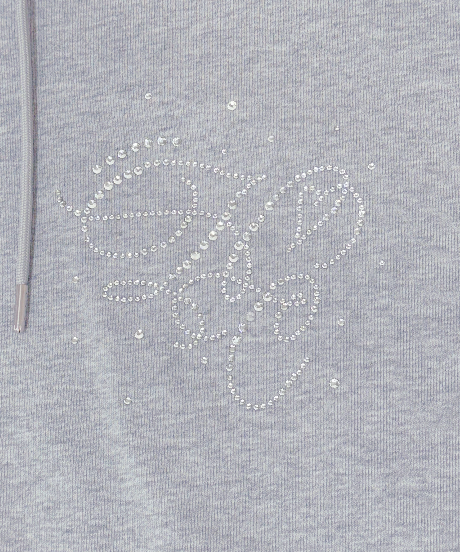 羽ビジュージップパーカー