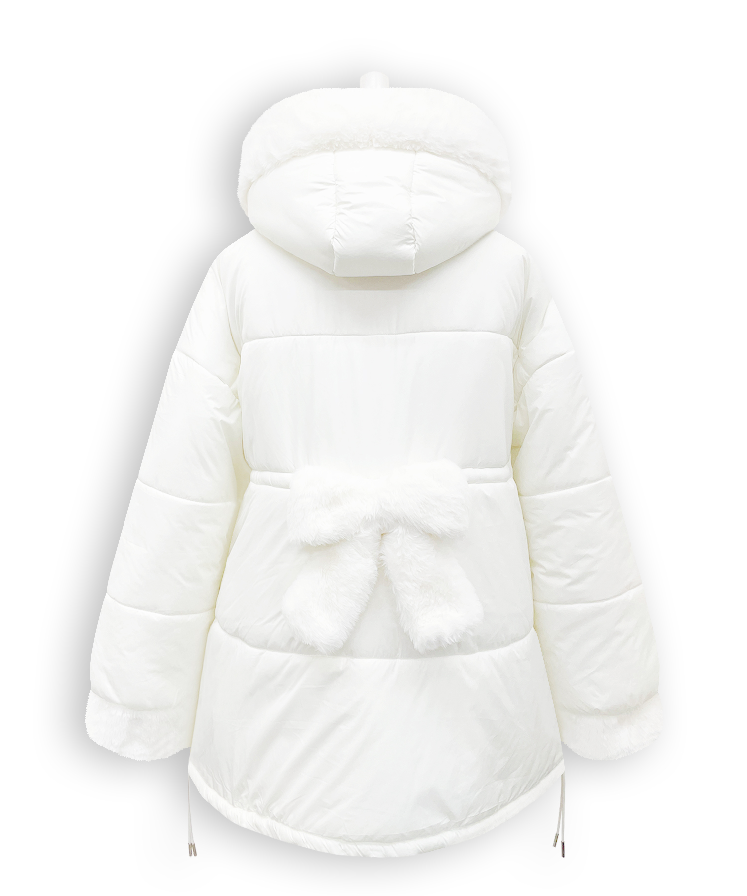 ポイントエコファー中綿フードジャケット