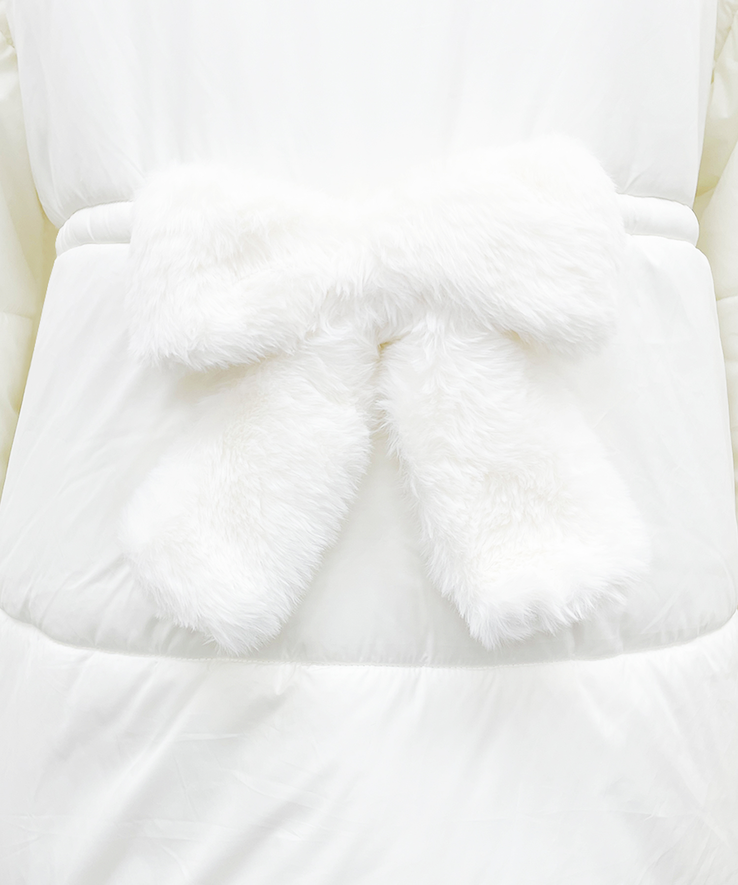 ポイントエコファー中綿フードジャケット