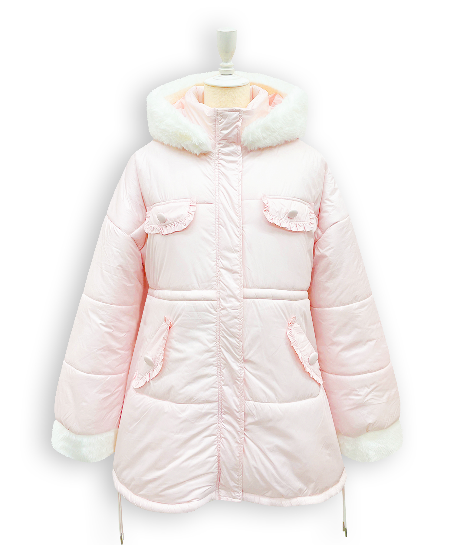 ポイントエコファー中綿フードジャケット – BUNNY APARTMENT