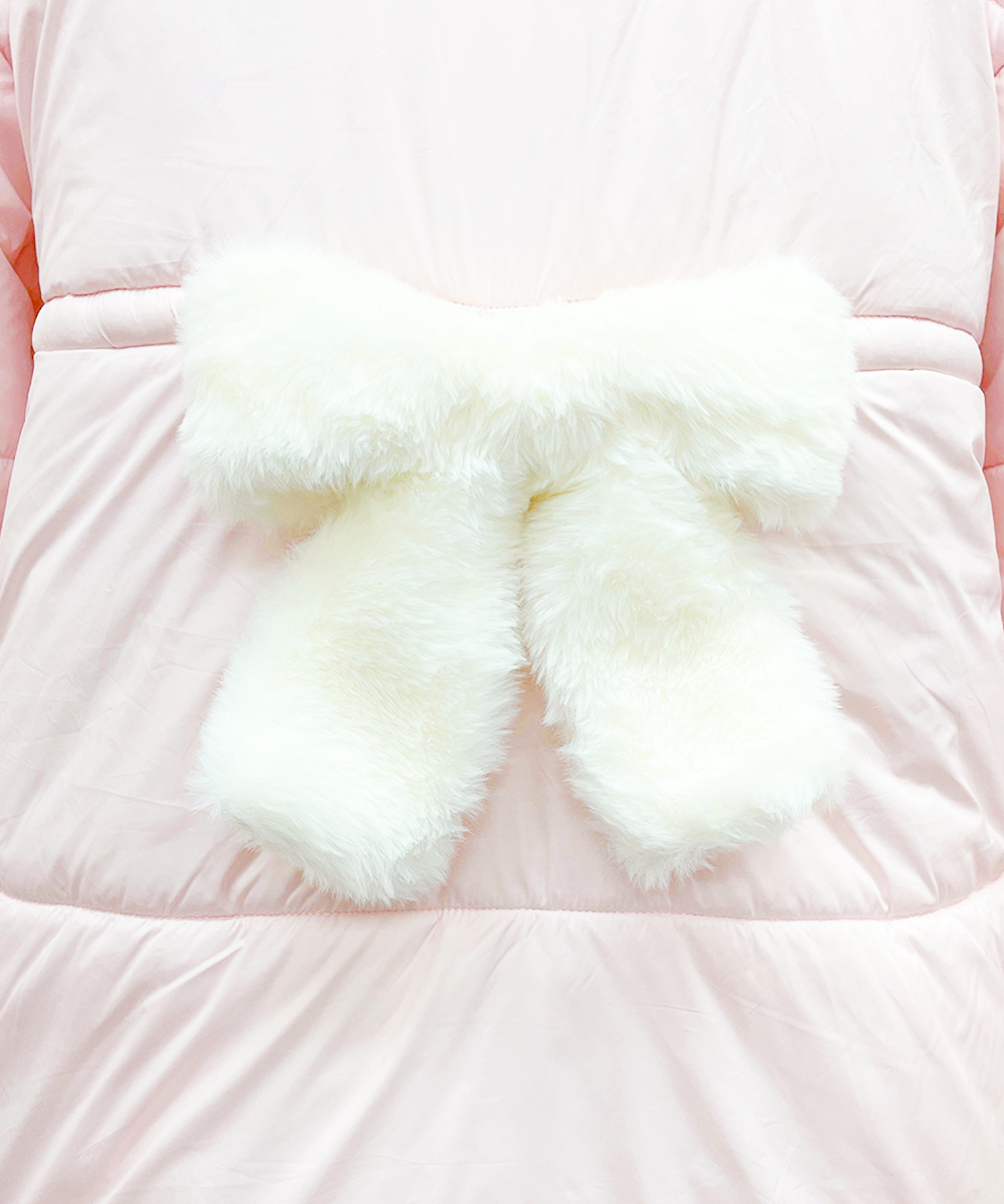 ポイントエコファー中綿フードジャケット