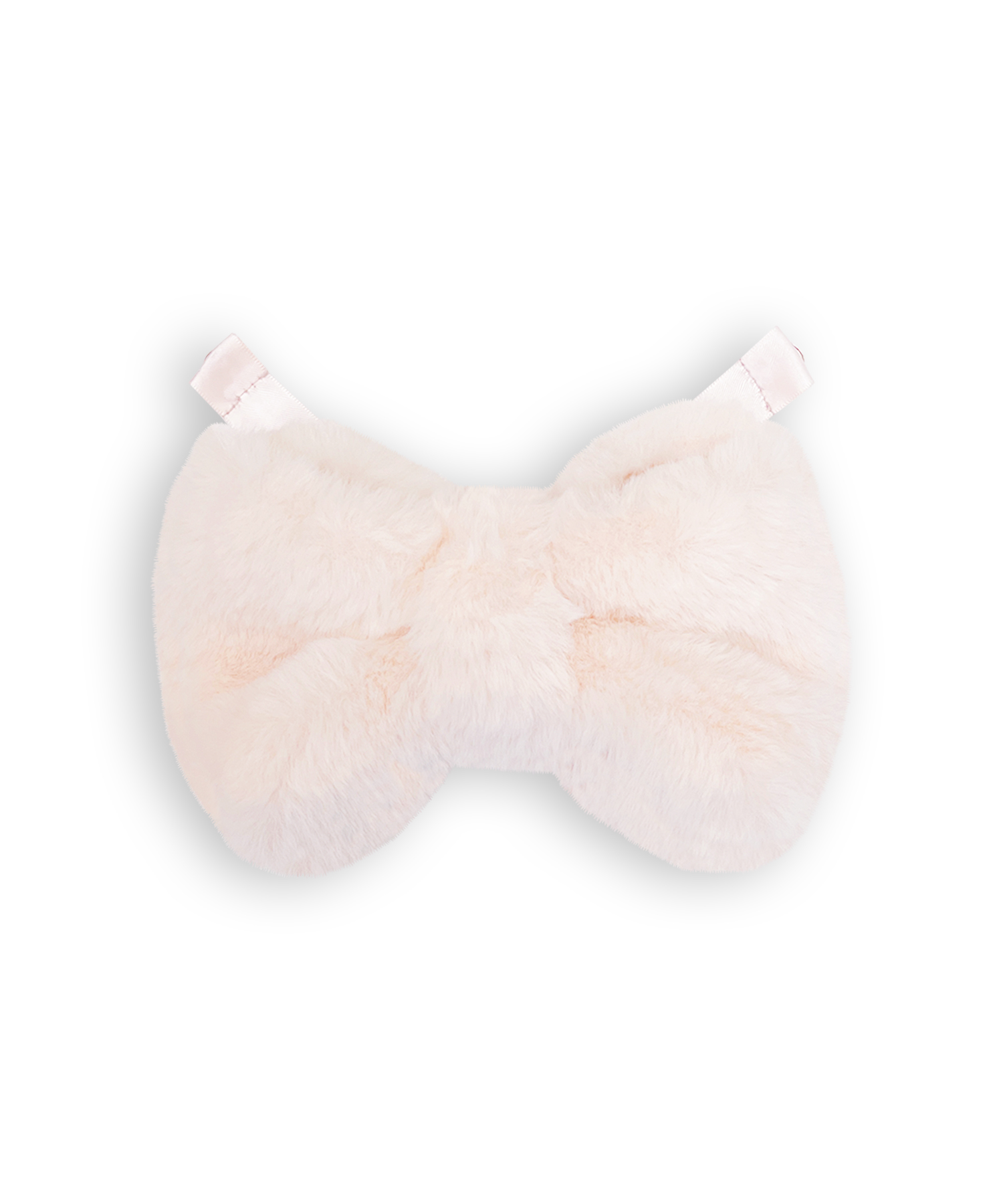 ビジュー衿エコファーリボンコート