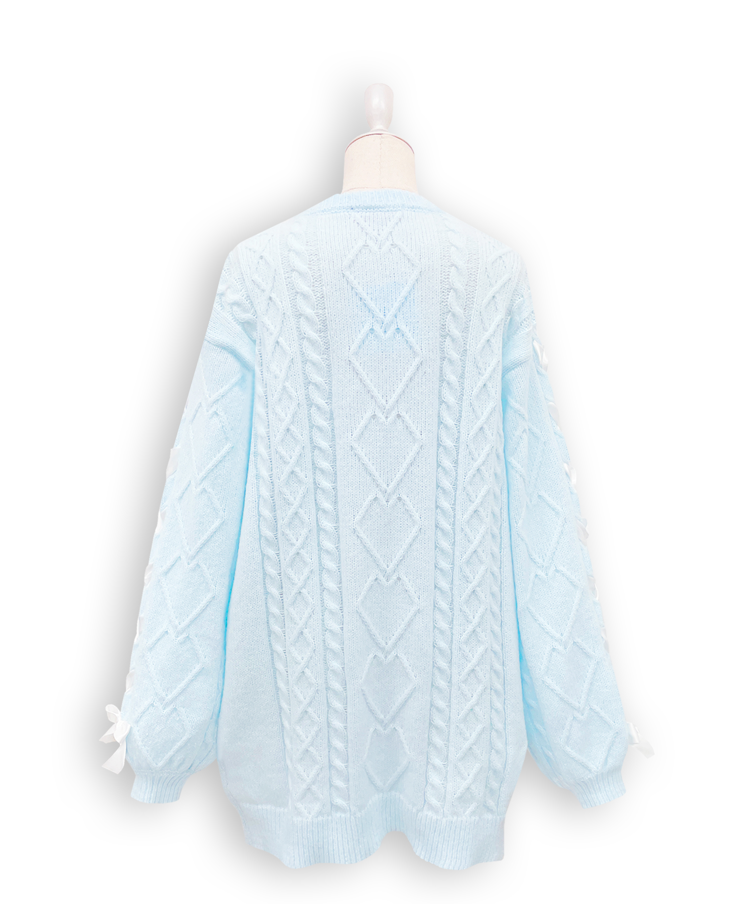 ハニーアップリケニットワンピース