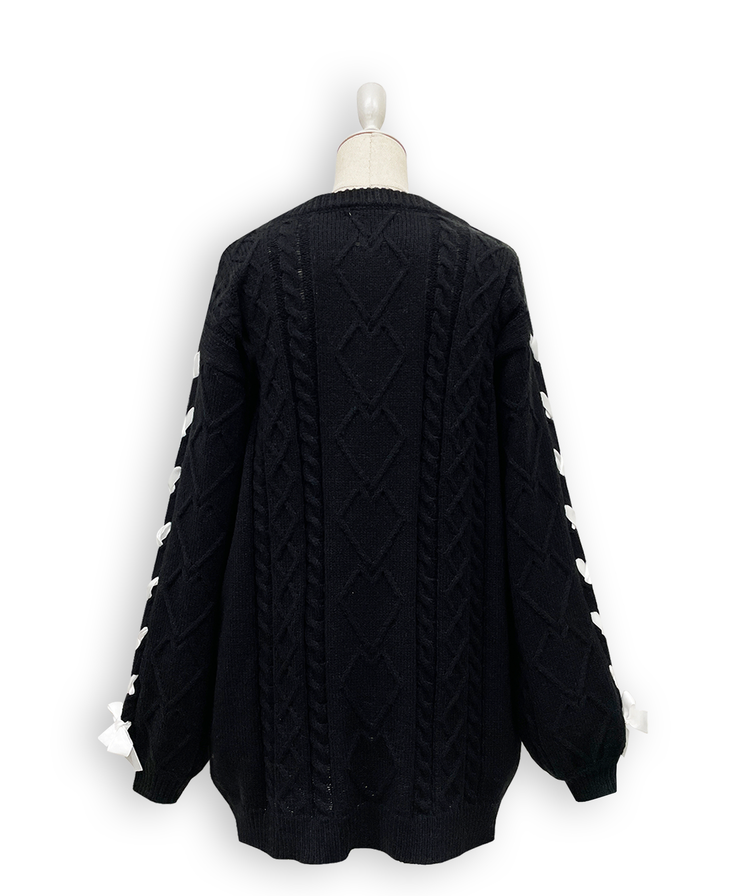 ハニーアップリケニットワンピース