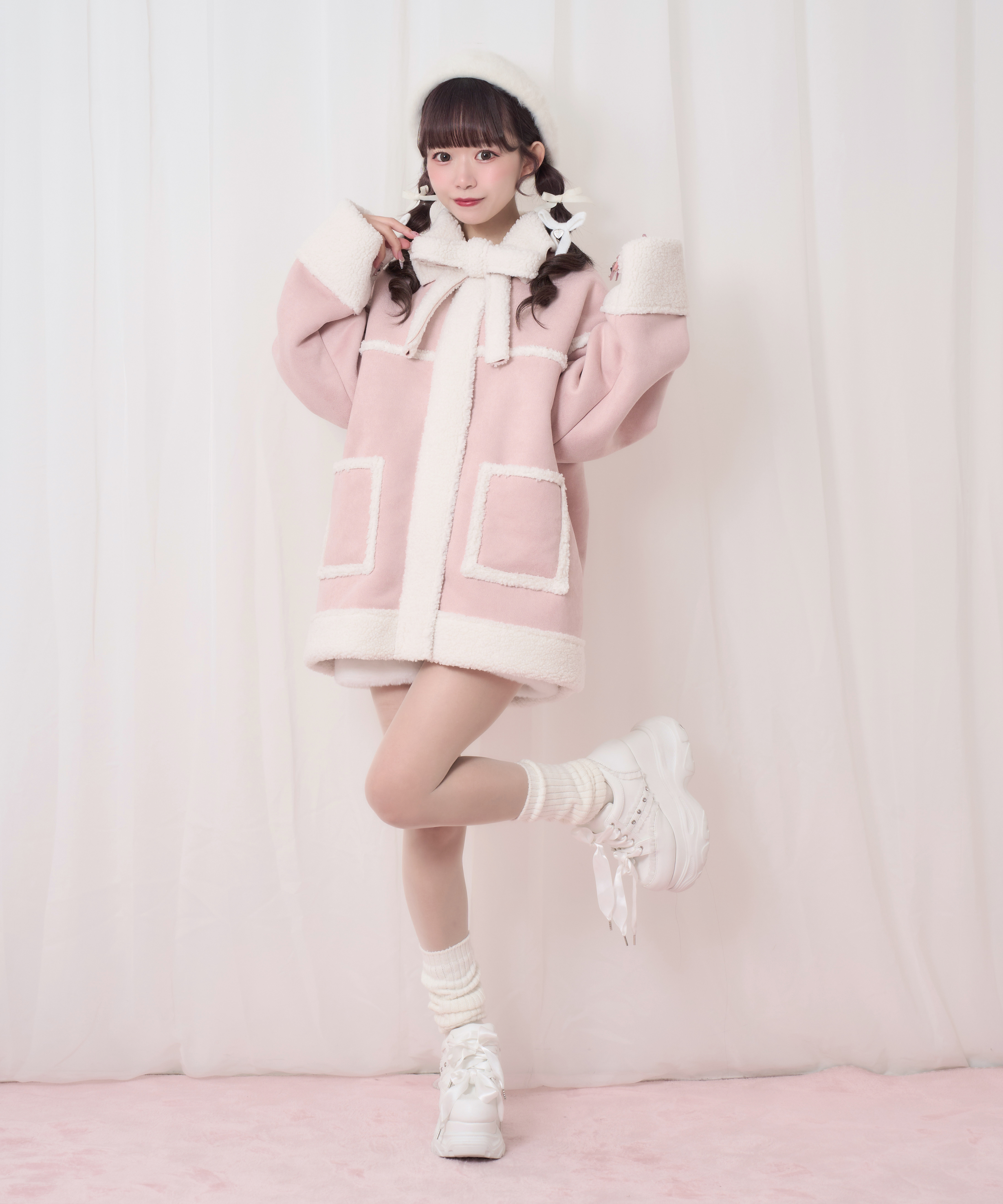 リボンムートンジャケット