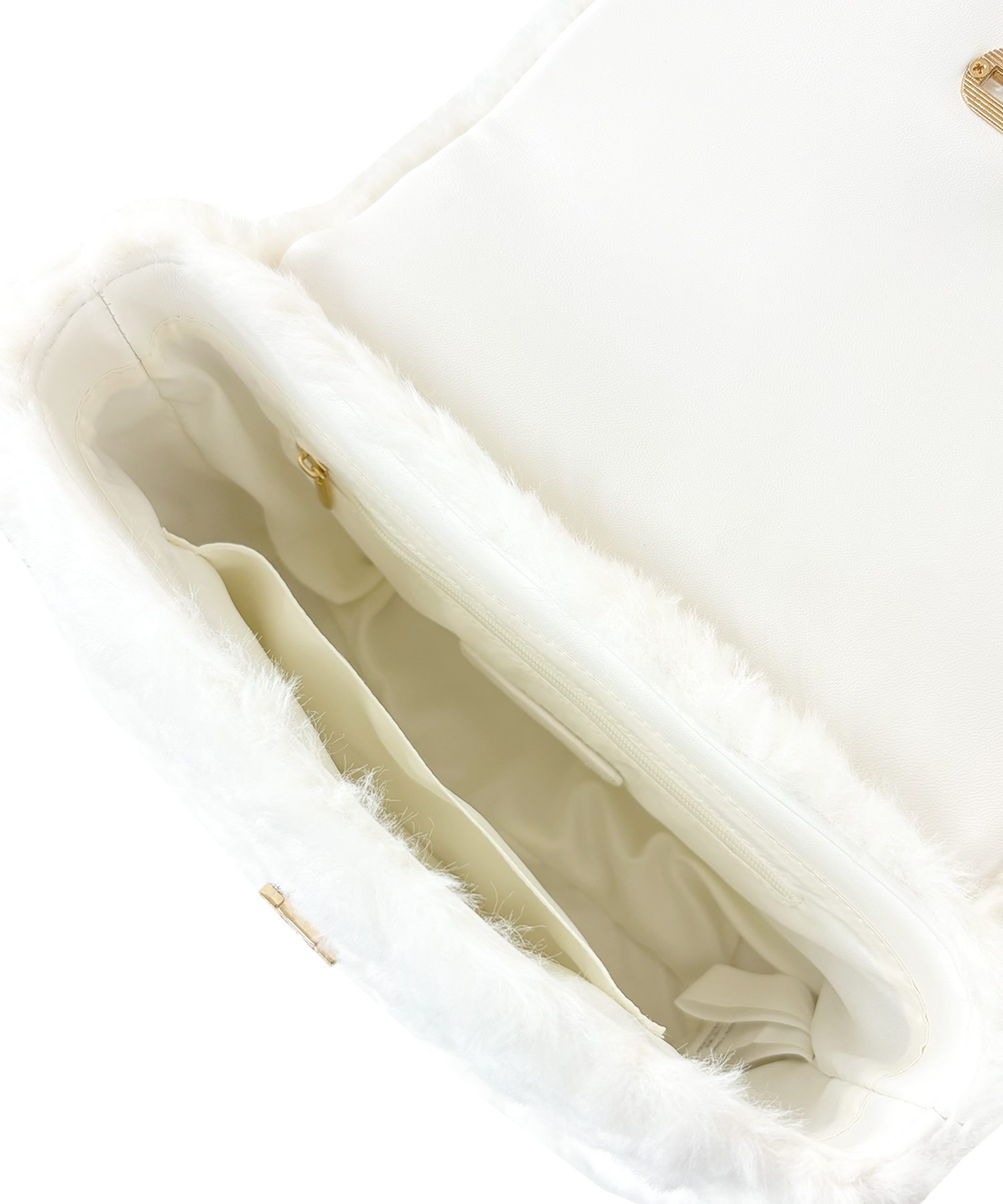 【Special Gift Fair】 fur shoulder bag