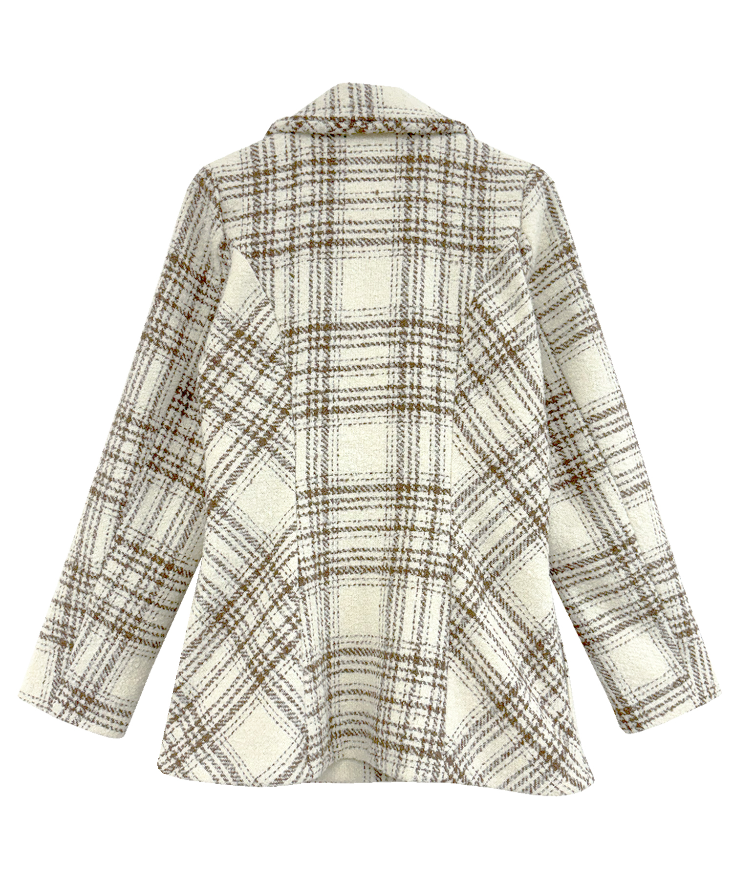 【Special Gift Fair】tweed check jacket