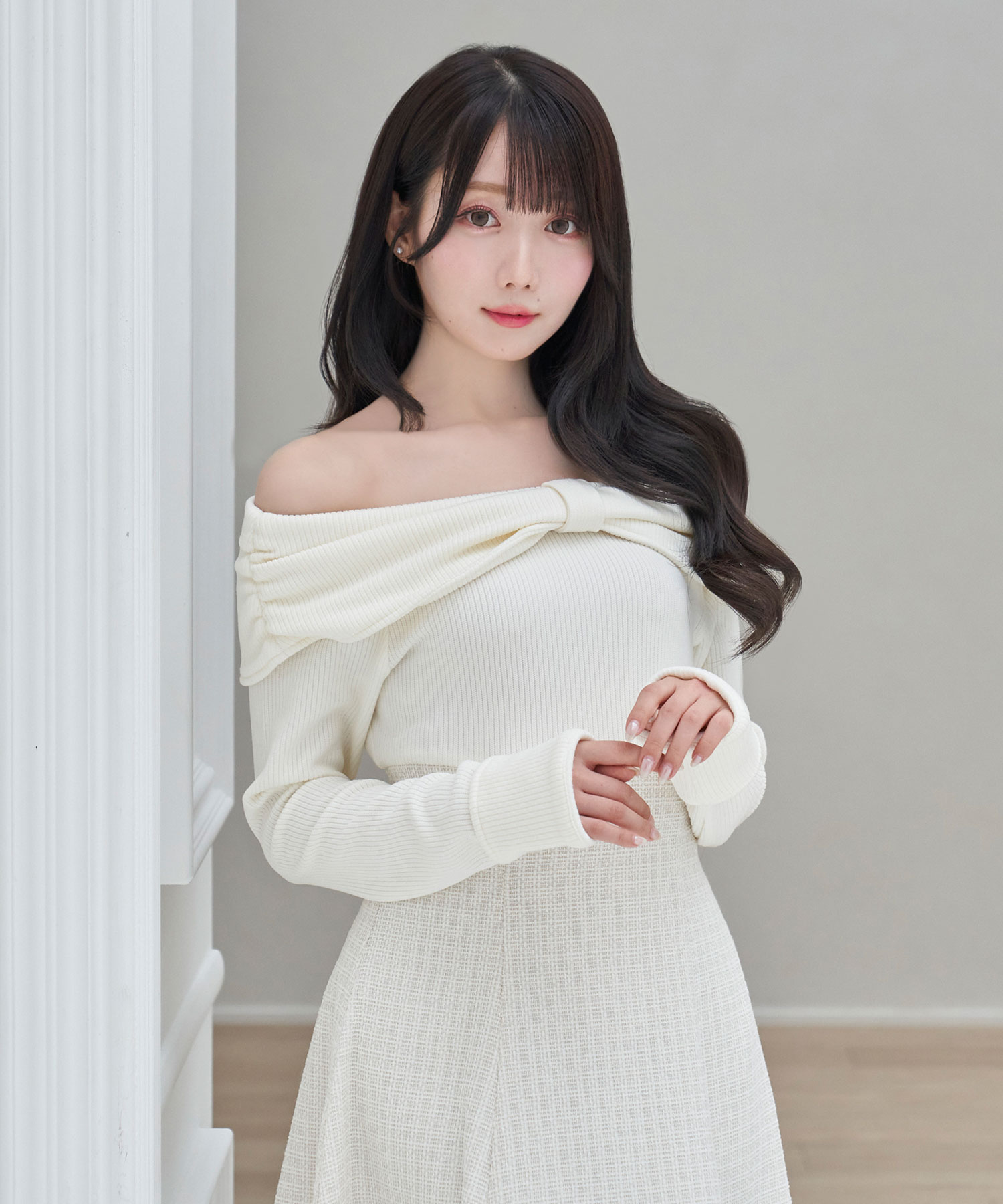 【Special Gift Fair】 front ribbon dress