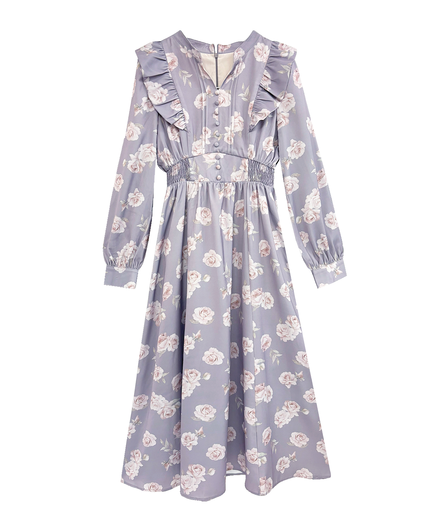 【Special Gift Fair】original rose print one-piece