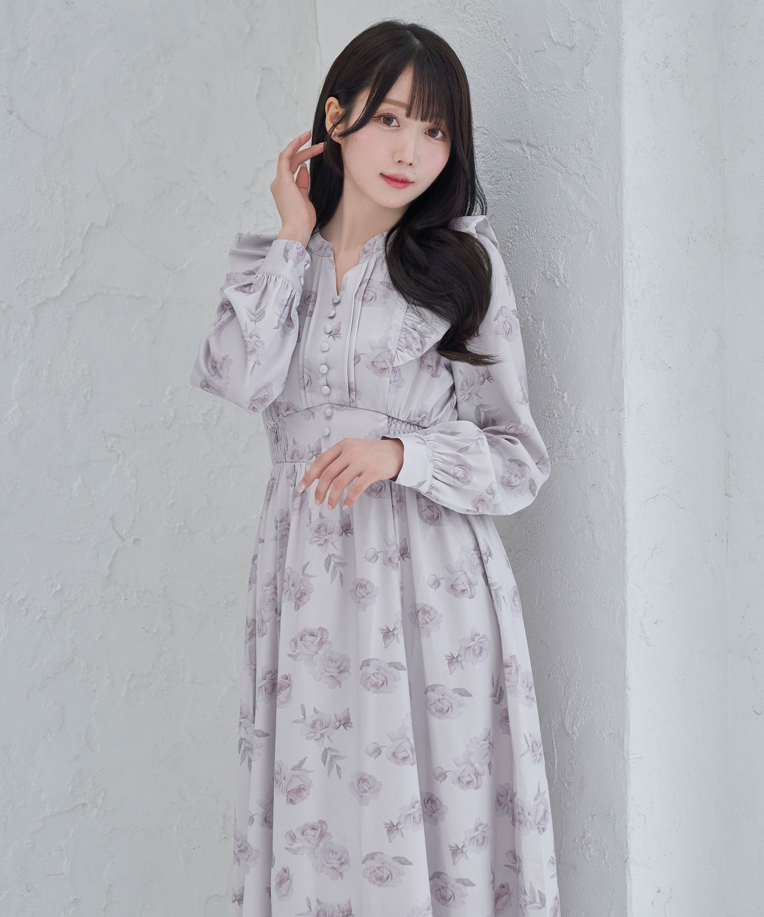 【Special Gift Fair】original rose print one-piece