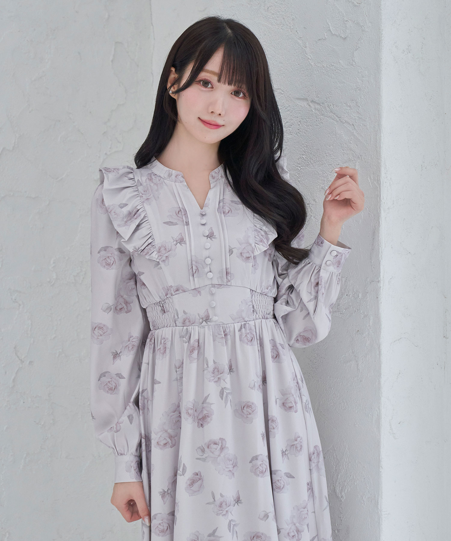 【Special Gift Fair】original rose print one-piece