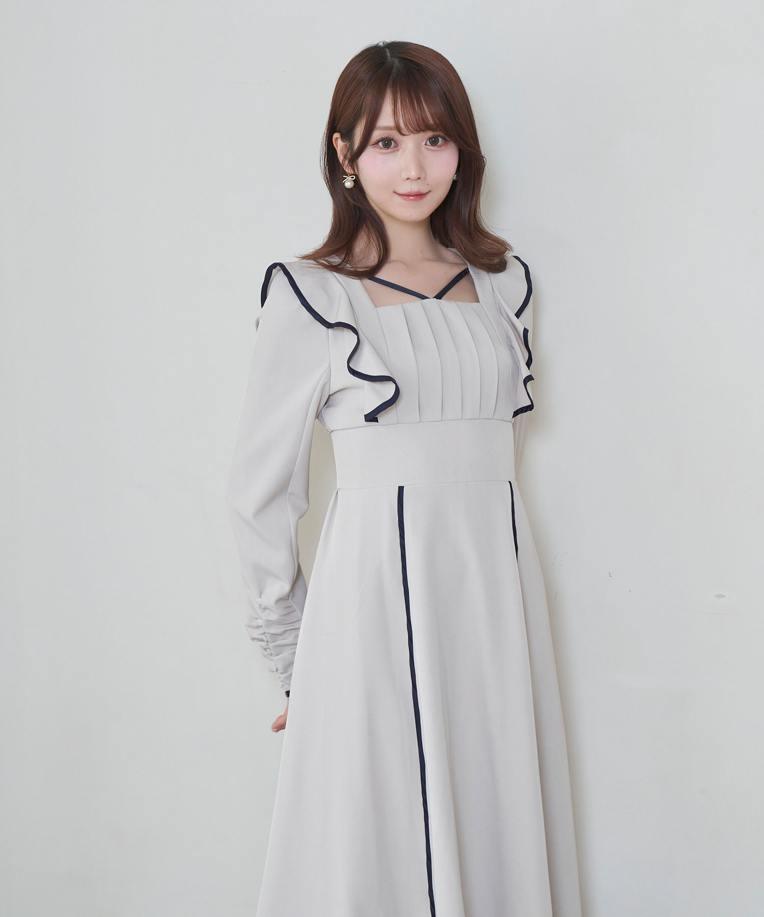 【Special Gift Fair】decorte point piping one-piece