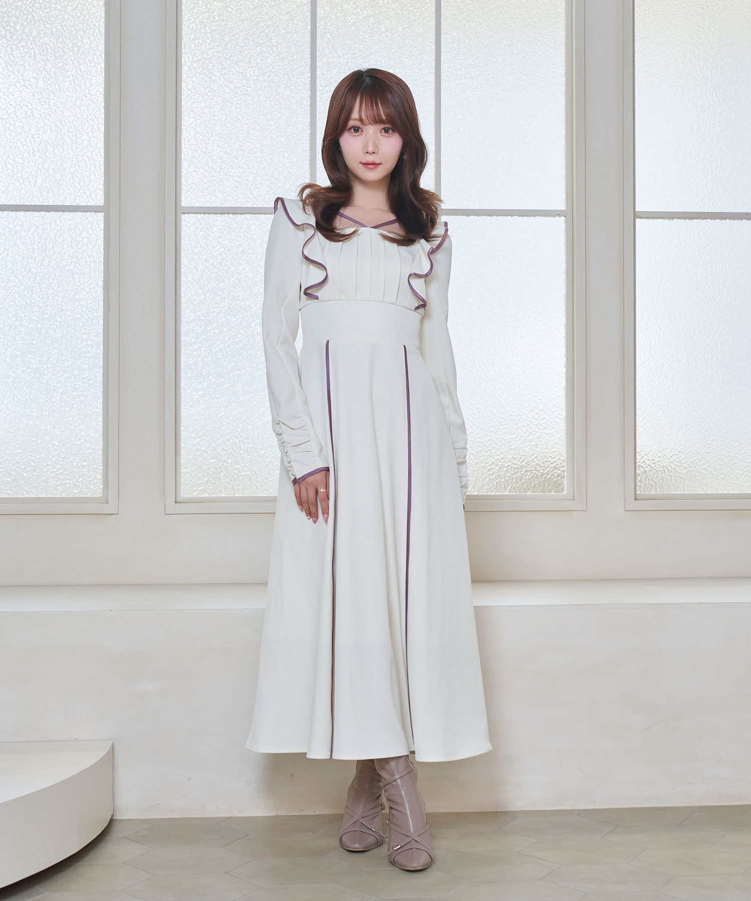 【Special Gift Fair】decorte point piping one-piece