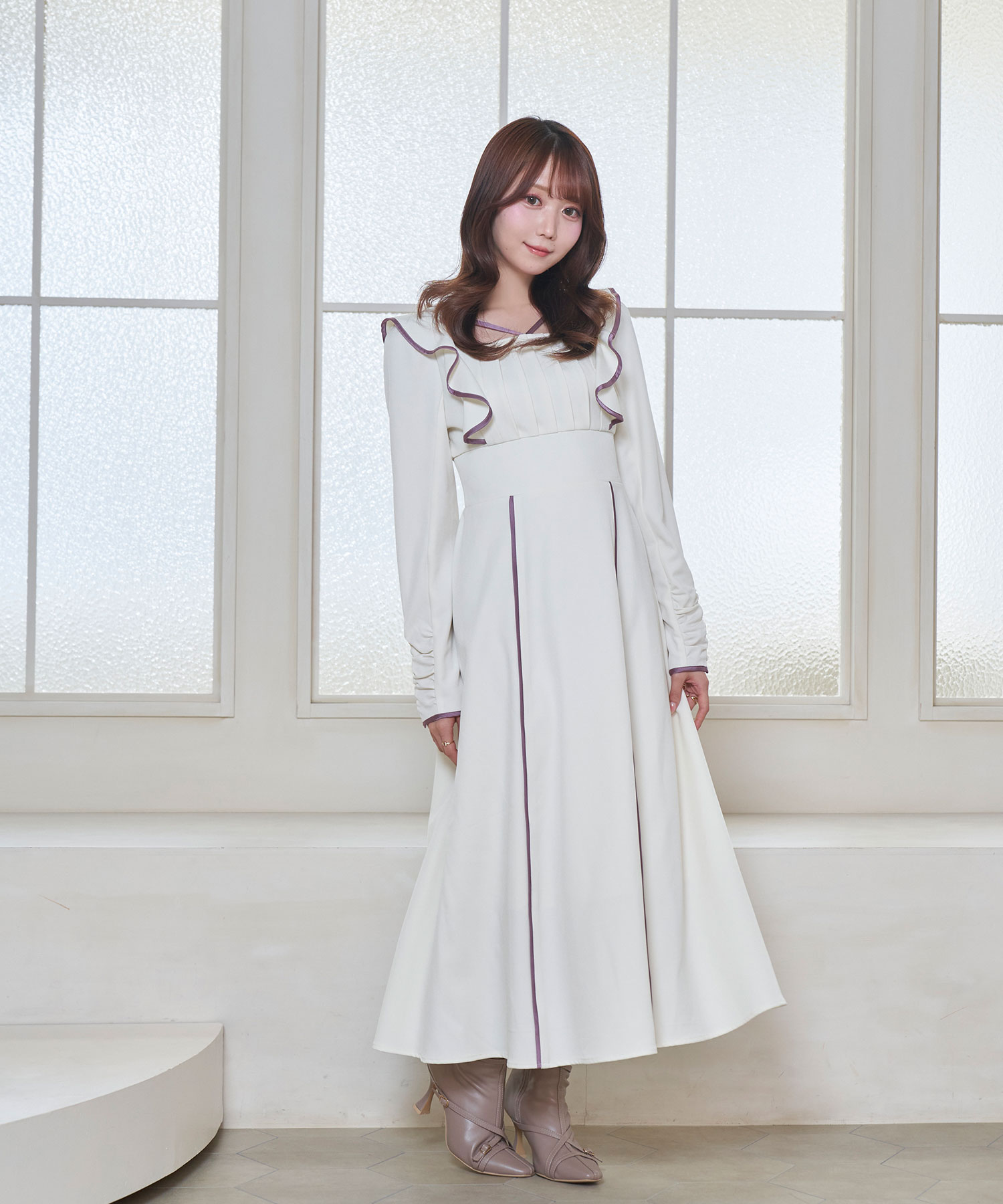 【Special Gift Fair】decorte point piping one-piece