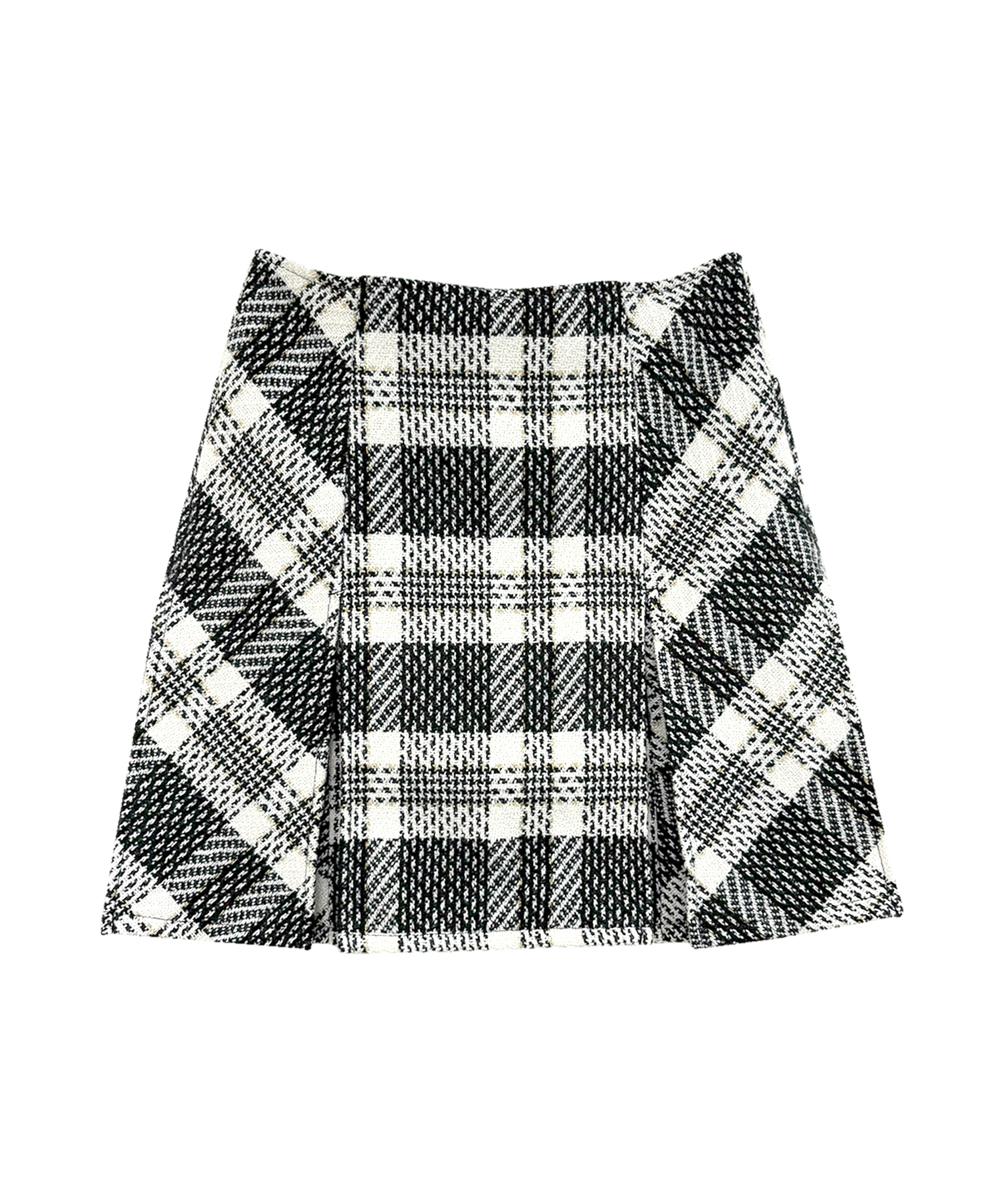 【Special Gift Fair】 tweed check mini skirt