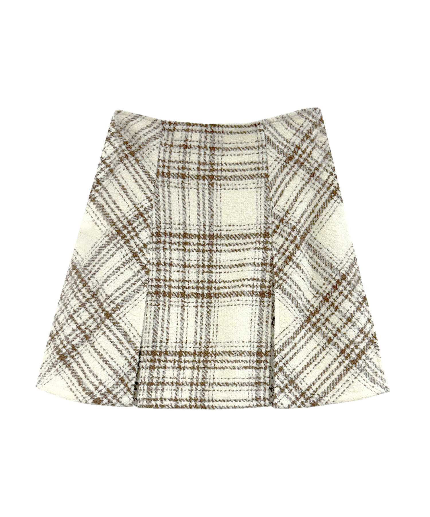 【Special Gift Fair】 tweed check mini skirt