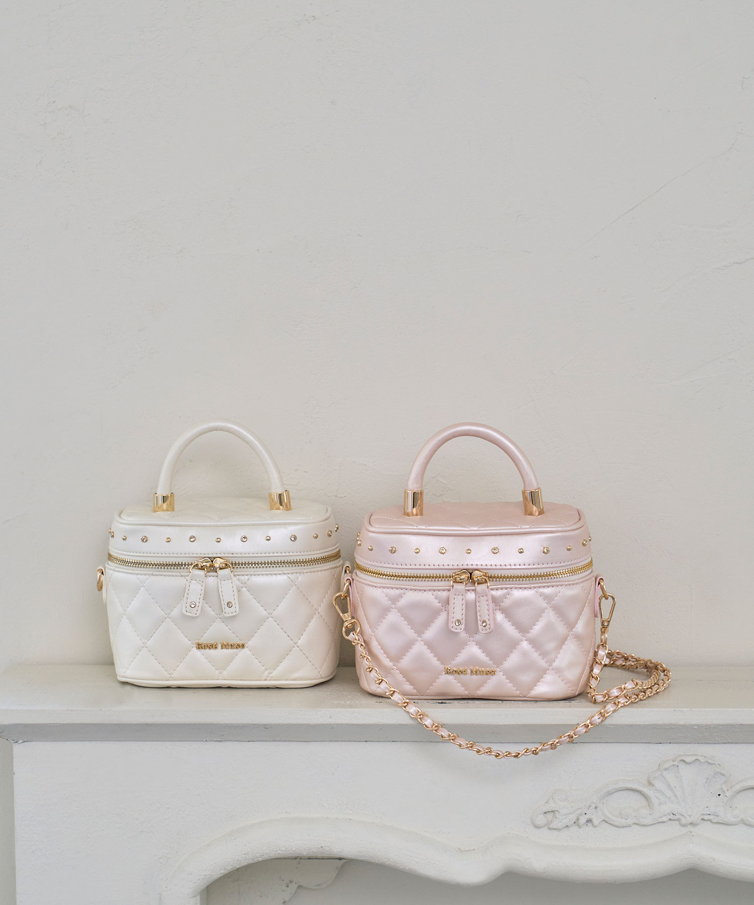 【Special Gift Fair】mini vanity with detachable fur handle