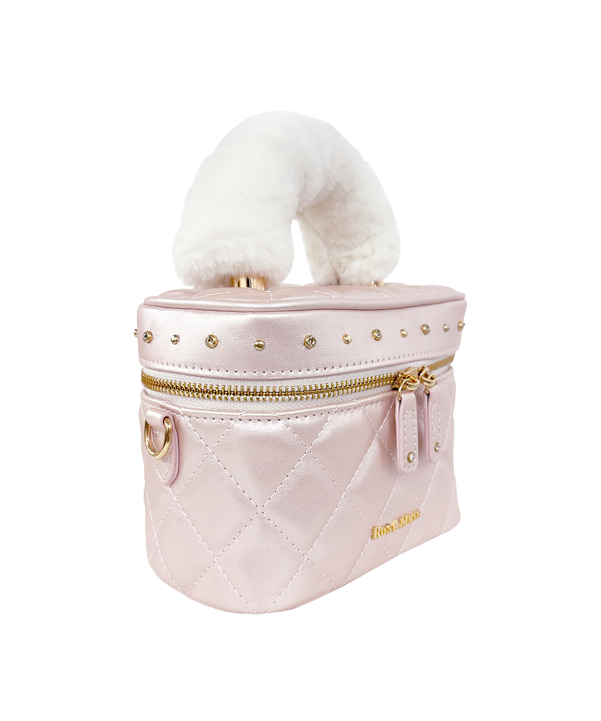 【Special Gift Fair】mini vanity with detachable fur handle