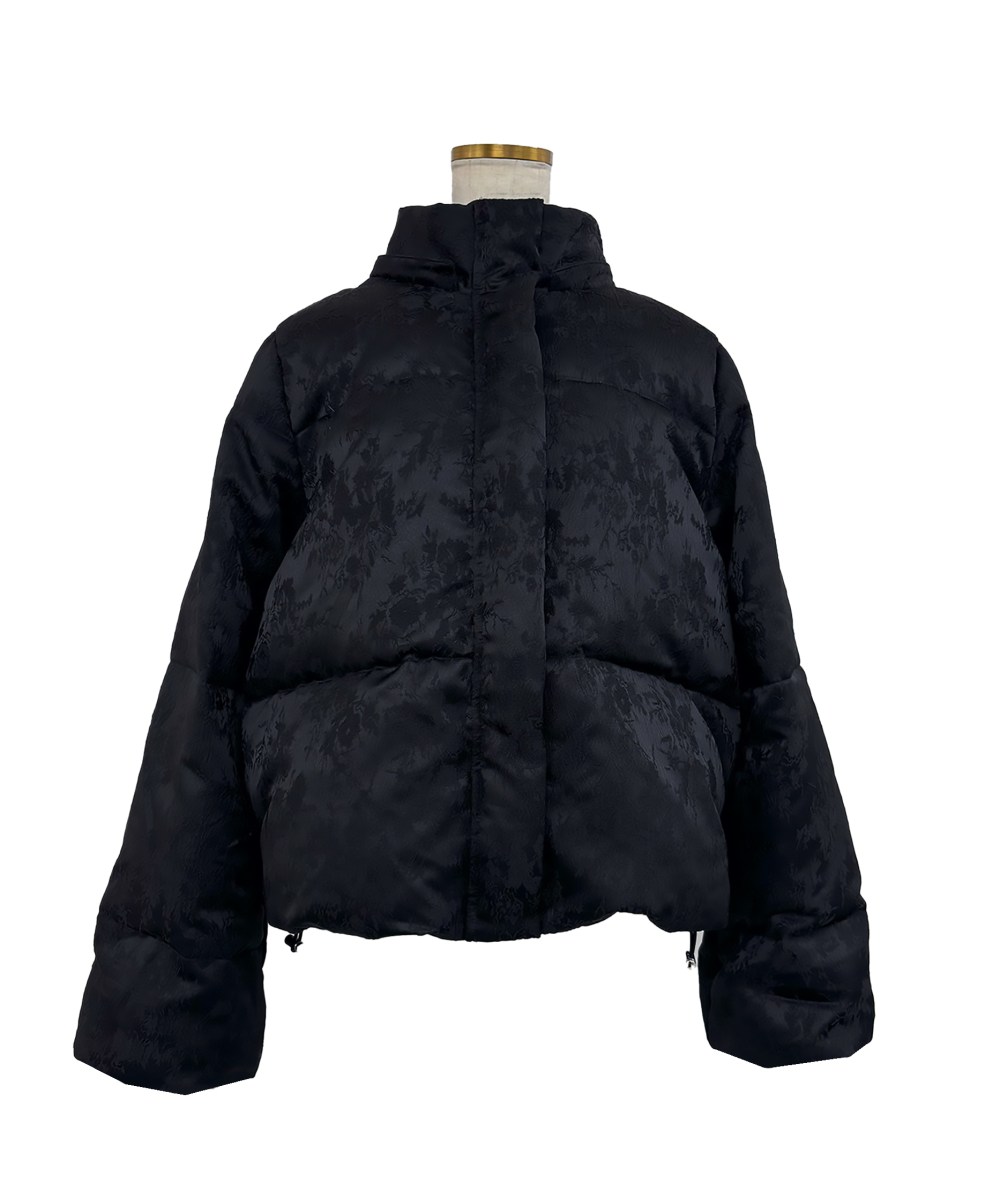 Jaquard mid-length down coat – BUNNY APARTMENT