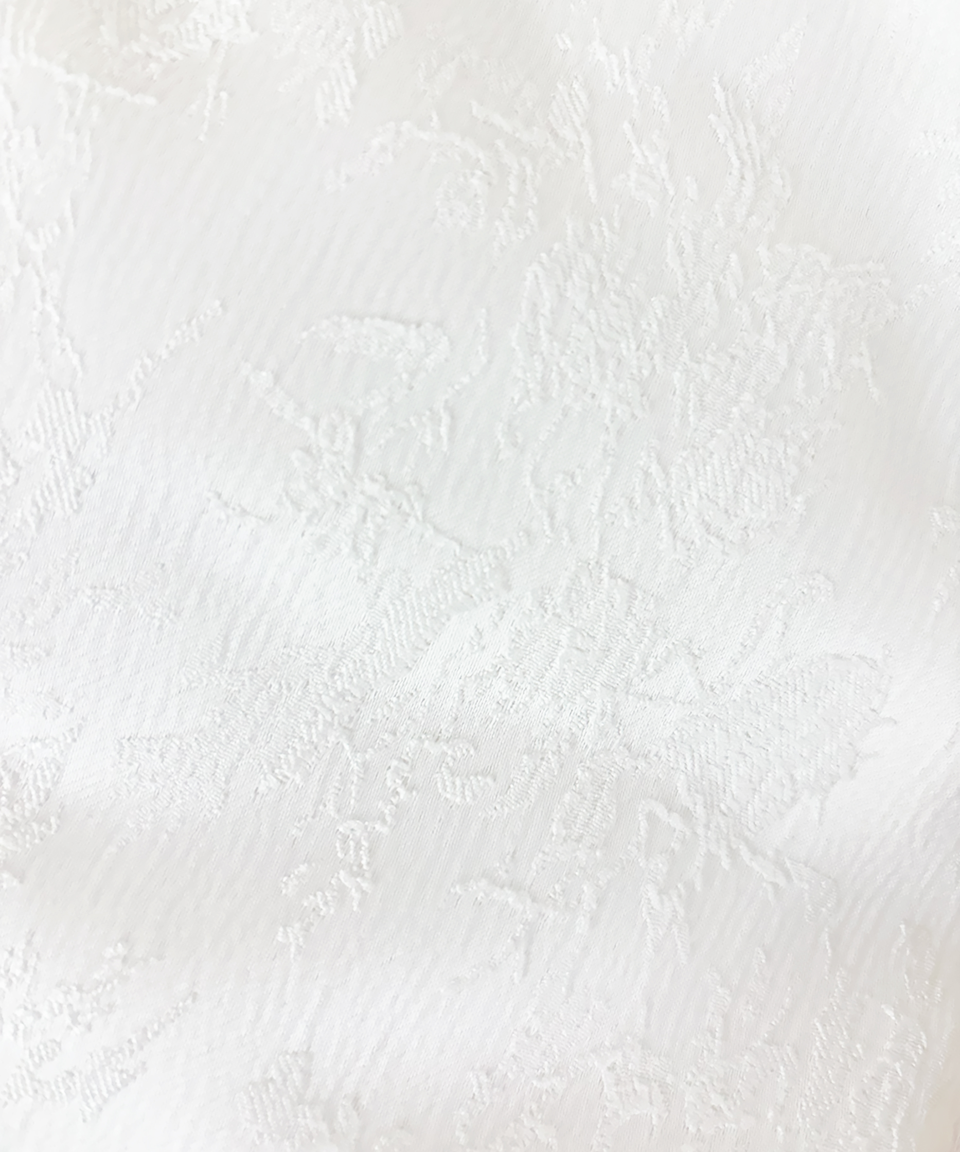 Jaquard mid-length down coat