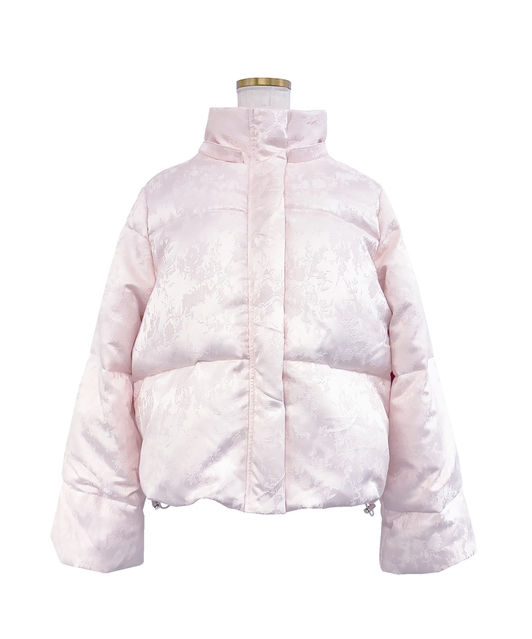 【Special Gift Fair】 Jaquard mid-length down coat