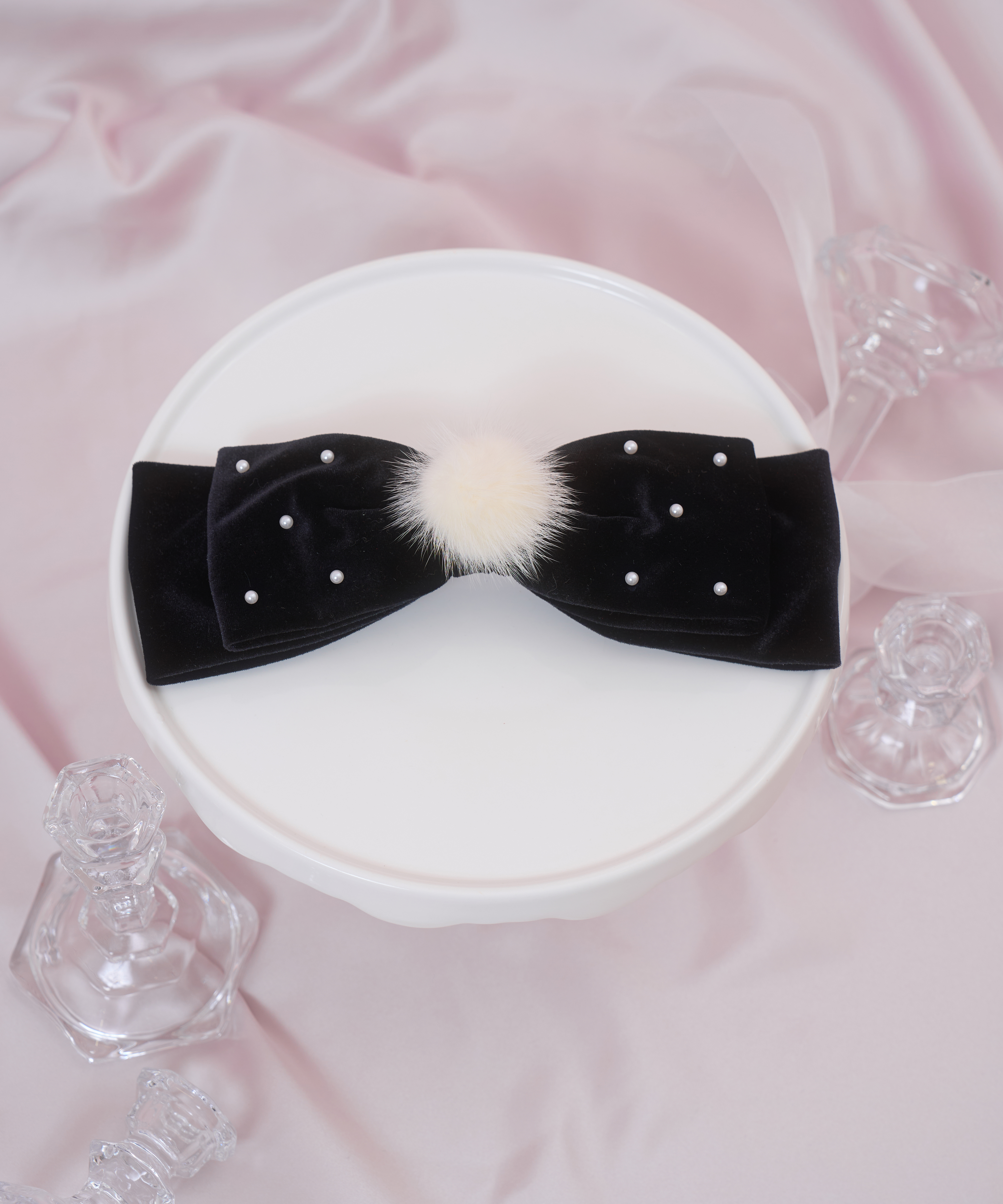 【collaboration】winter likeリボンバレッタ