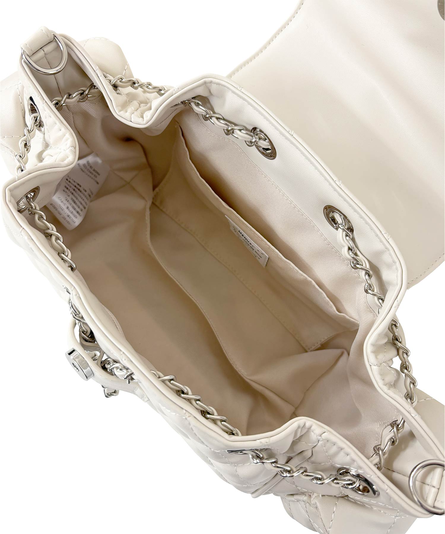 2WAYキルティングリュックバッグ