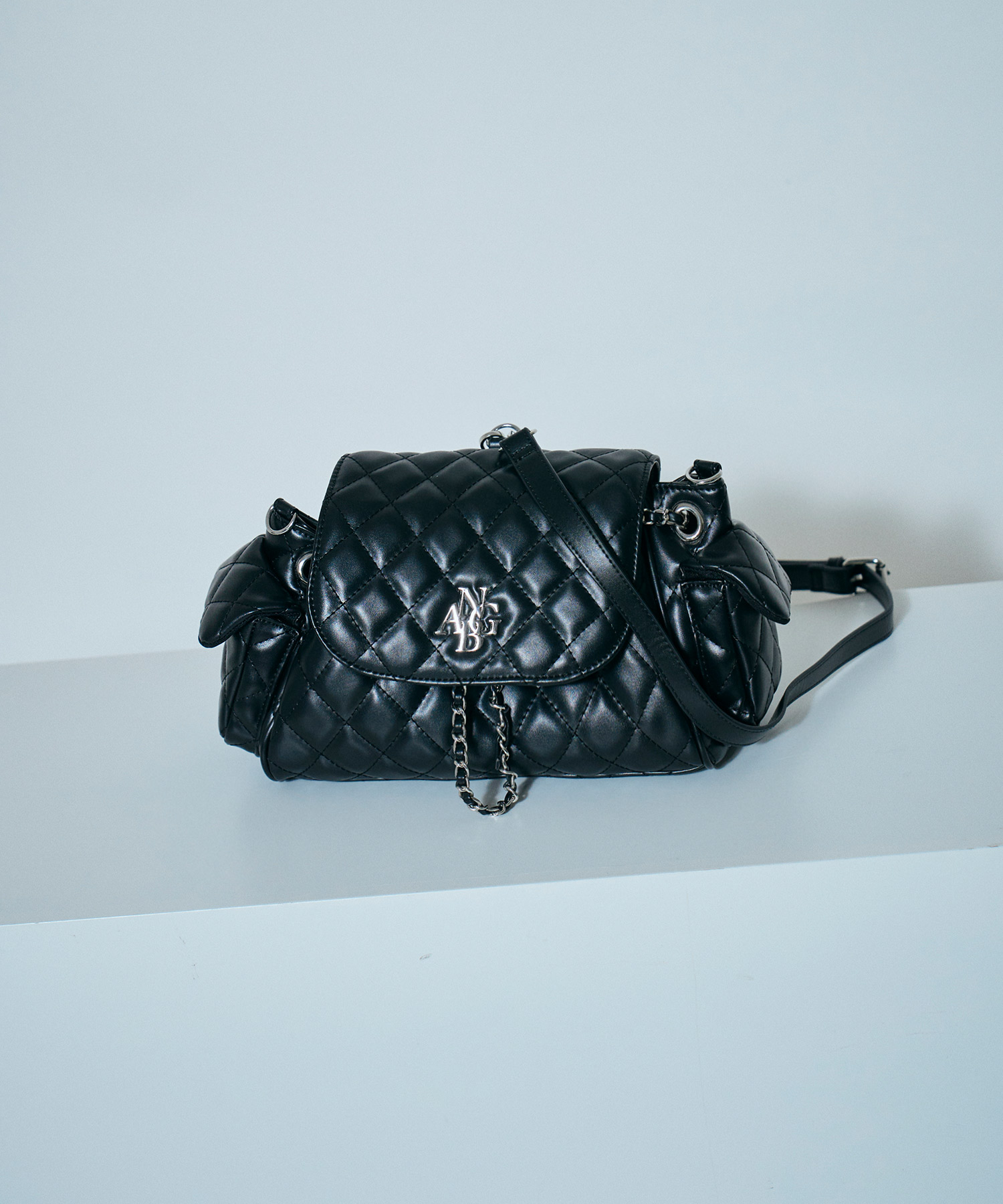 2WAYキルティングリュックバッグ