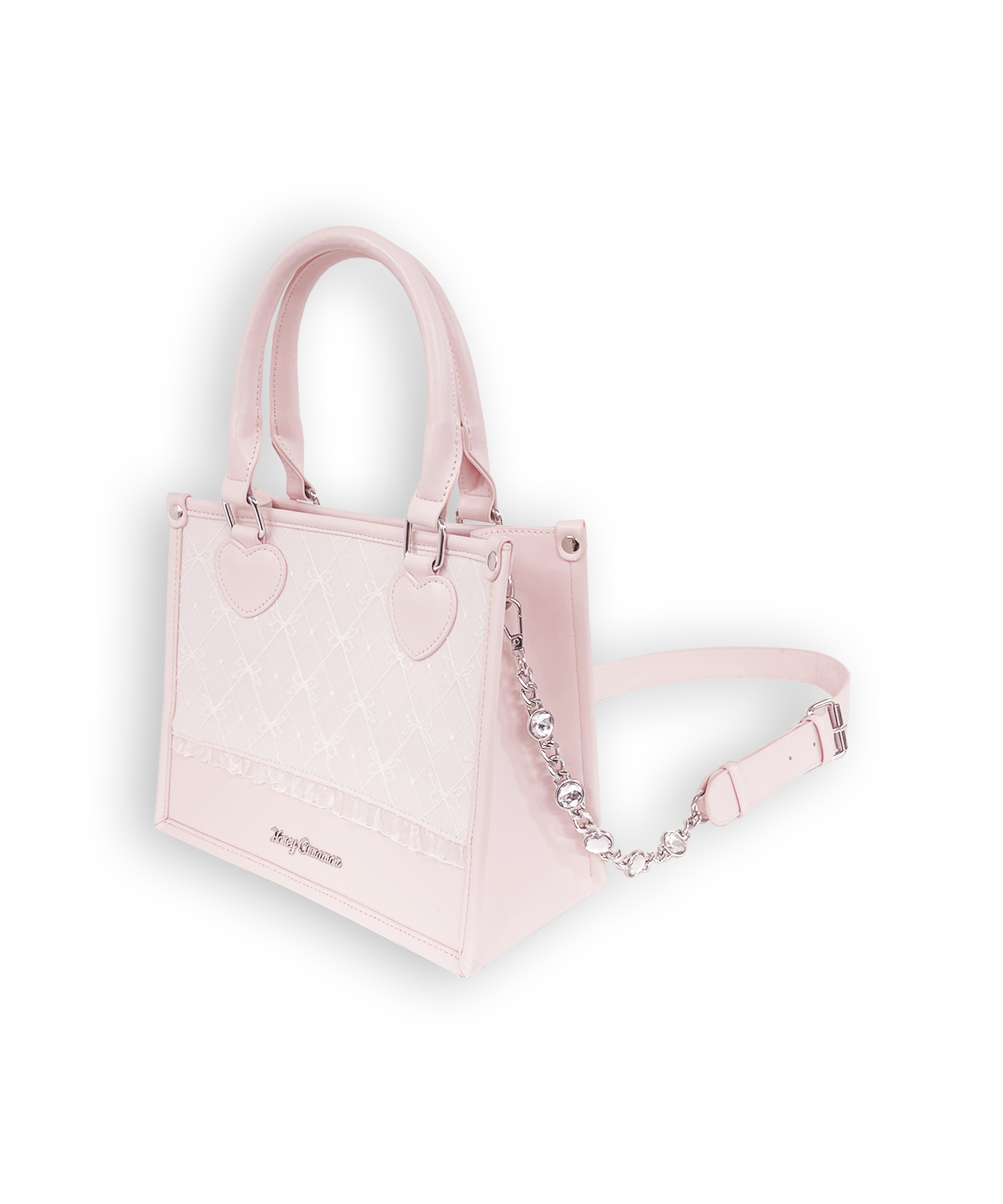 リボンチュールスクエアトート