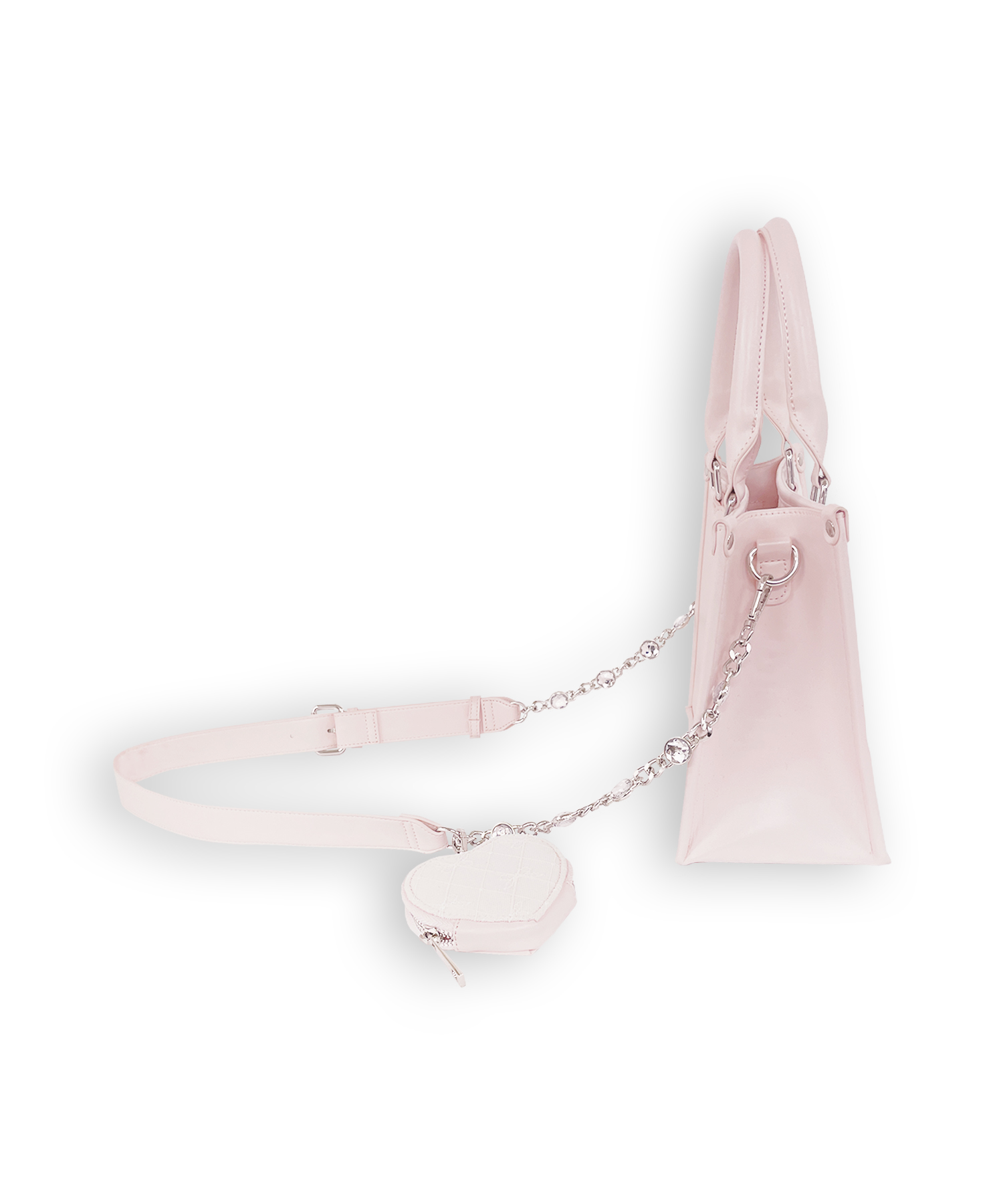 リボンチュールスクエアトート