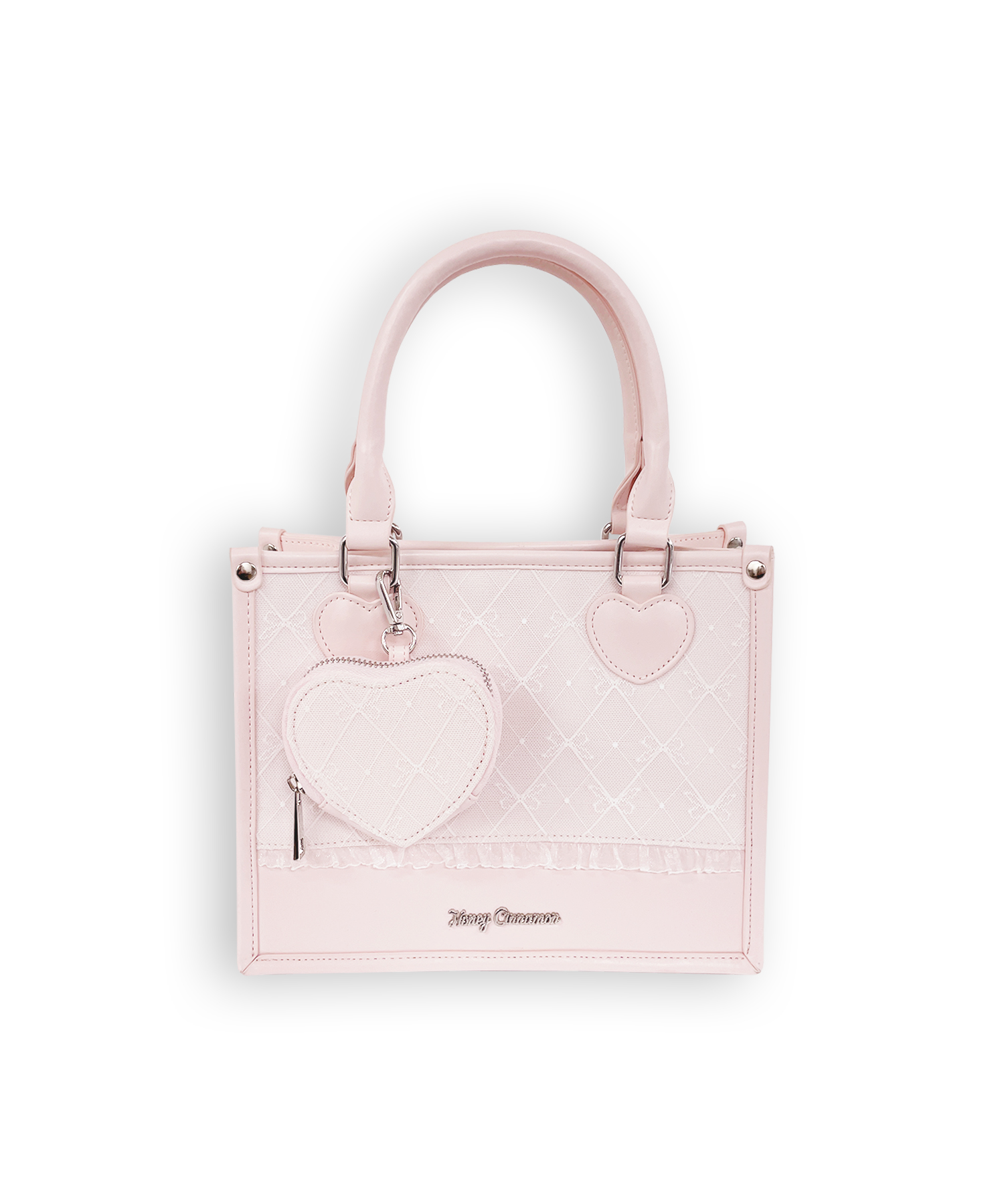 リボンチュールスクエアトート