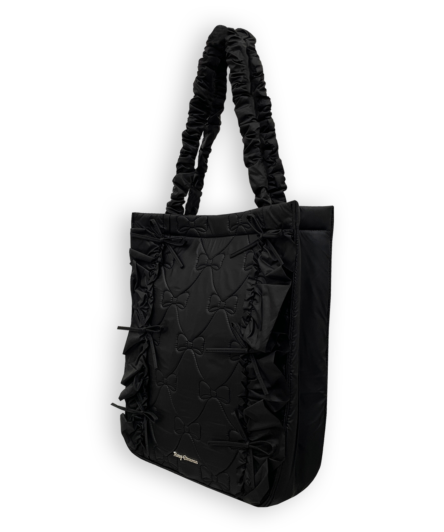リボンキルティングトートバッグ